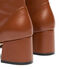 Stuart Weitzman ESSENTIALIST ZIP 60 LUXE SADDLE SL366SMOXW6