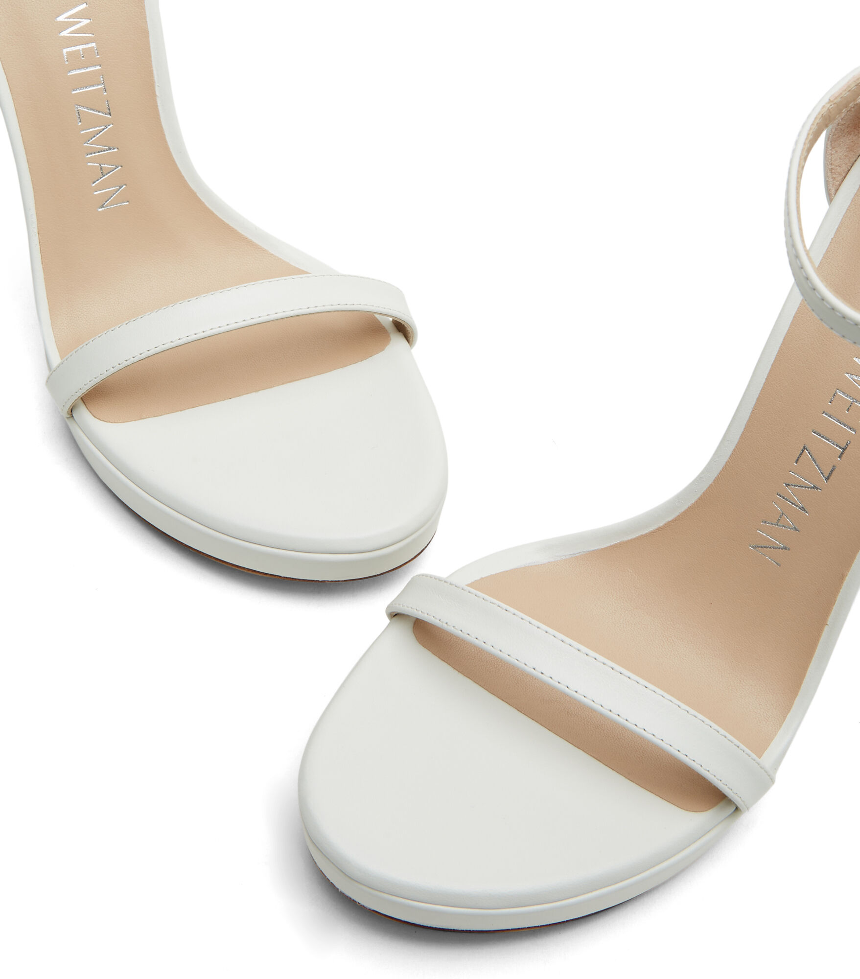 NUDIST DISCO in WHITE for Women Stuart Weitzman UK