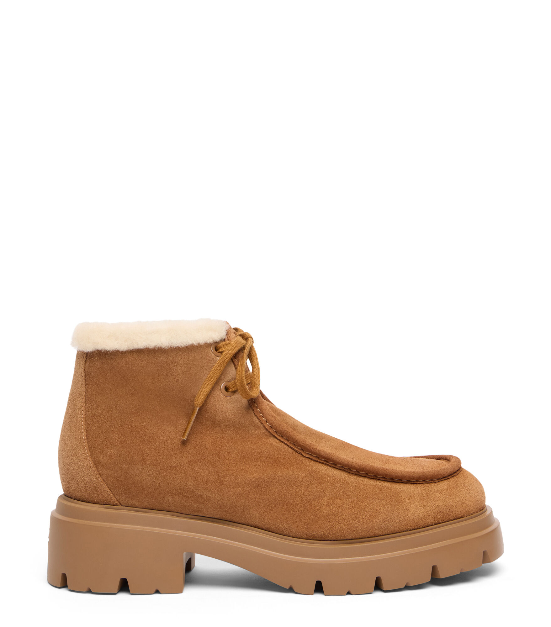 HUDSON SHEARLING CHUKKA, BOTTES ET BOTTINES, /, SPORT SUEDE/SHORT SHEARLING - Stuart Weitzman - Modalova