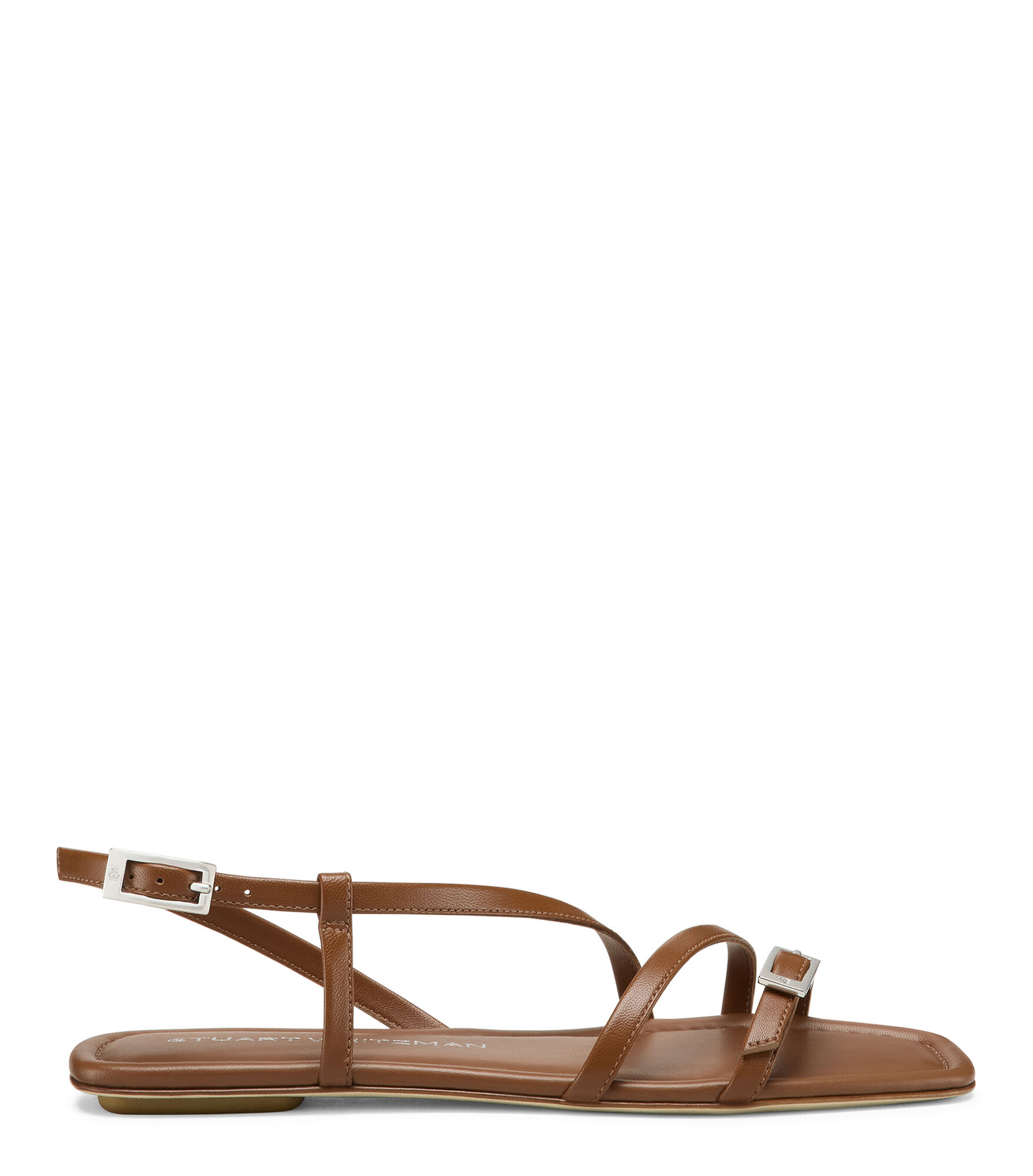 GEORGIE SANDAL, SANDALES, , LACQUERED NAPPA - Stuart Weitzman - Modalova