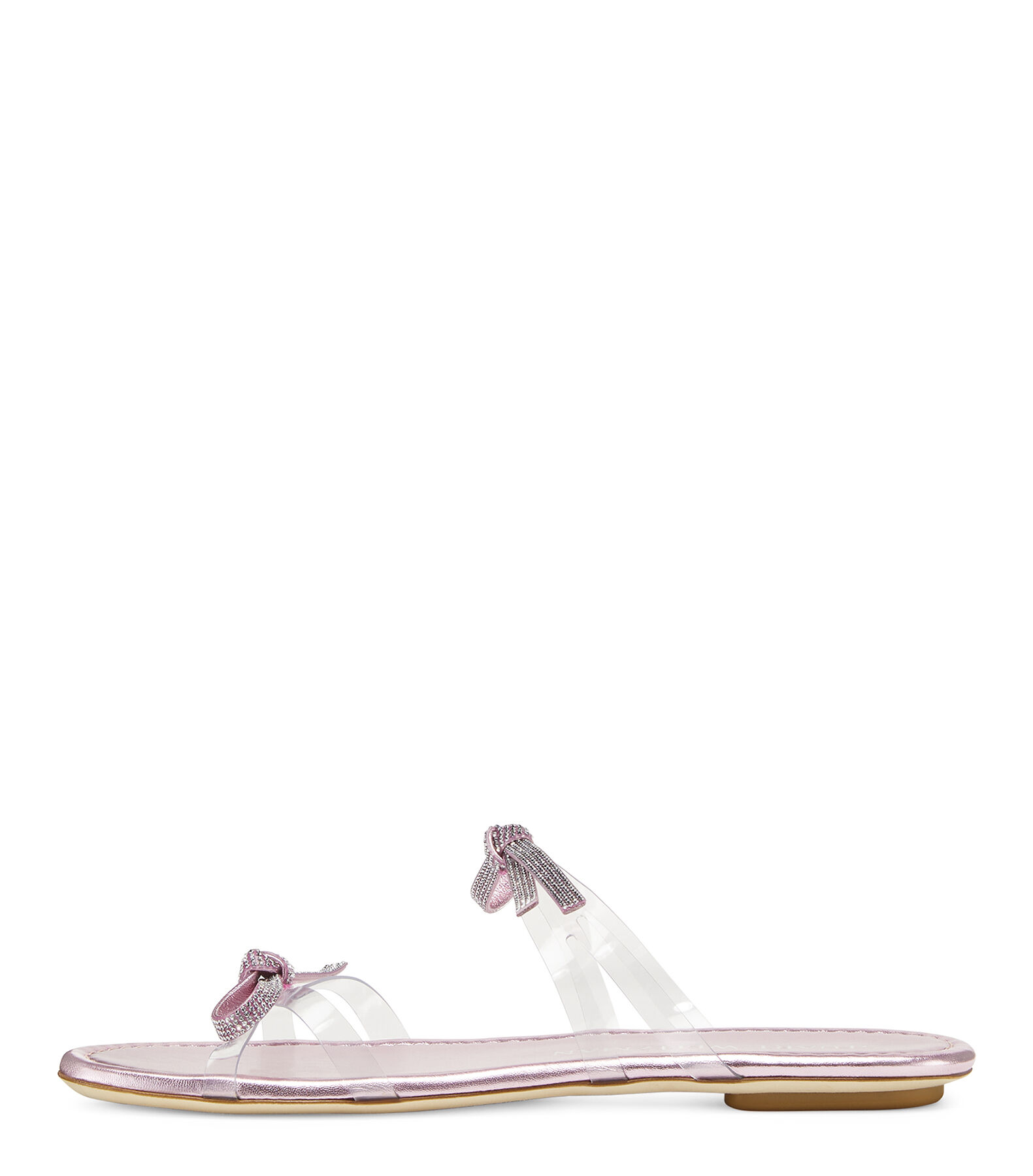 SW BOW SLIDE in COTTON CANDY for Women Stuart Weitzman UK
