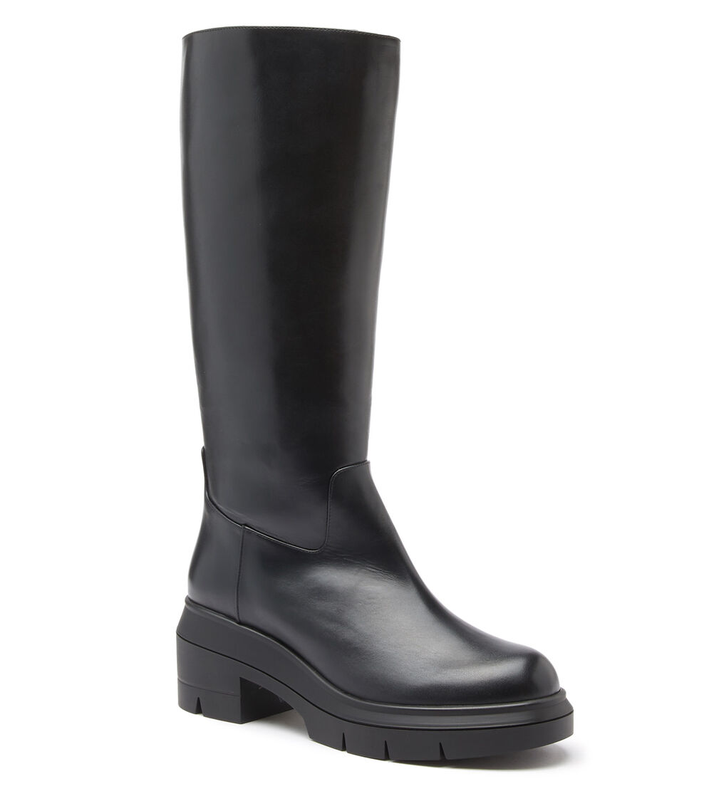 Stuart Weitzman NORAH TALL BLACK S6103SMOBLK