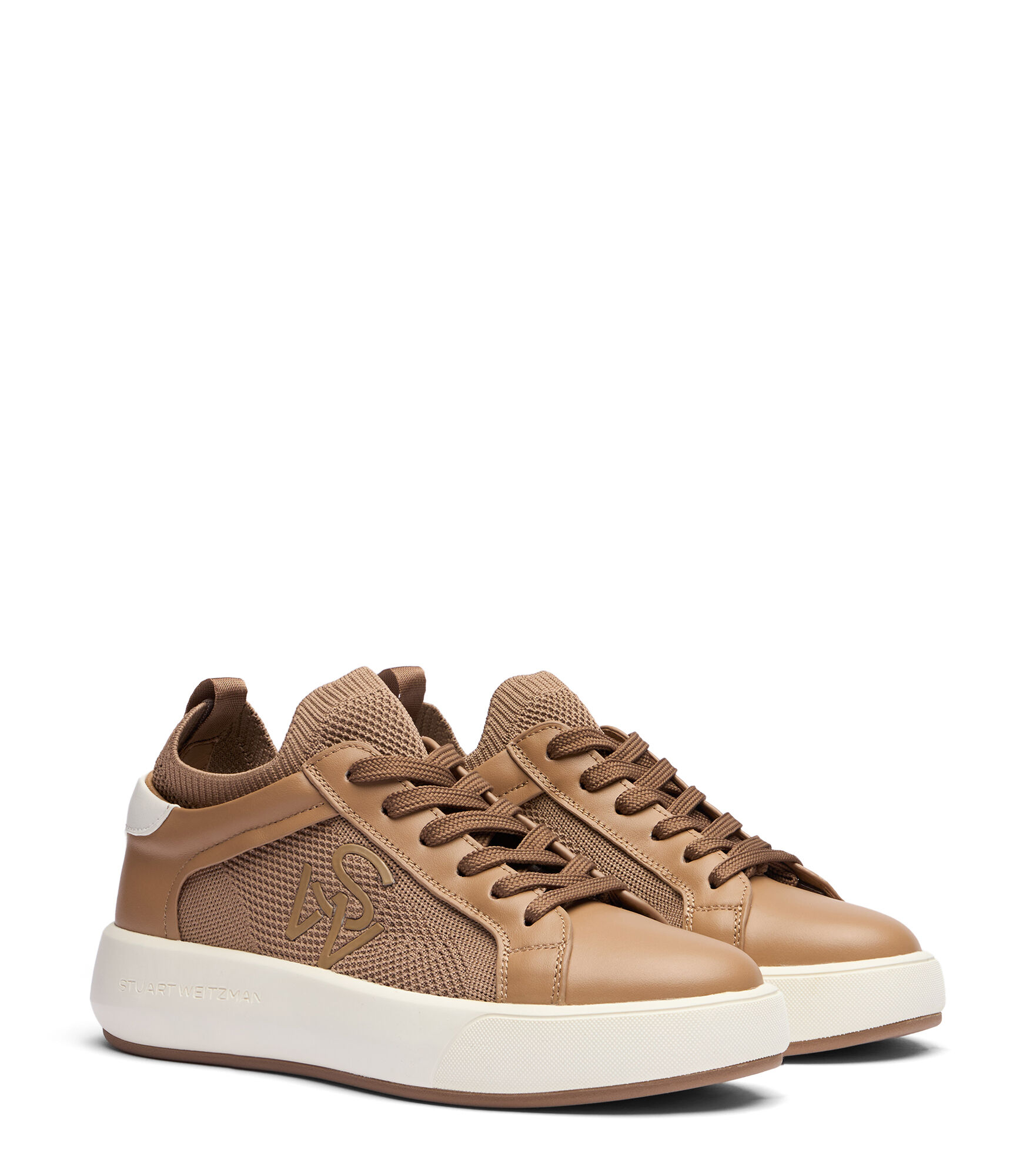 Stuart weitzman white cheap sneakers
