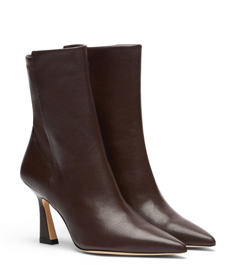 Stuart Weitzman 5050 VINNIE BOOTIE 85 WALNUT SM440DNNWAL