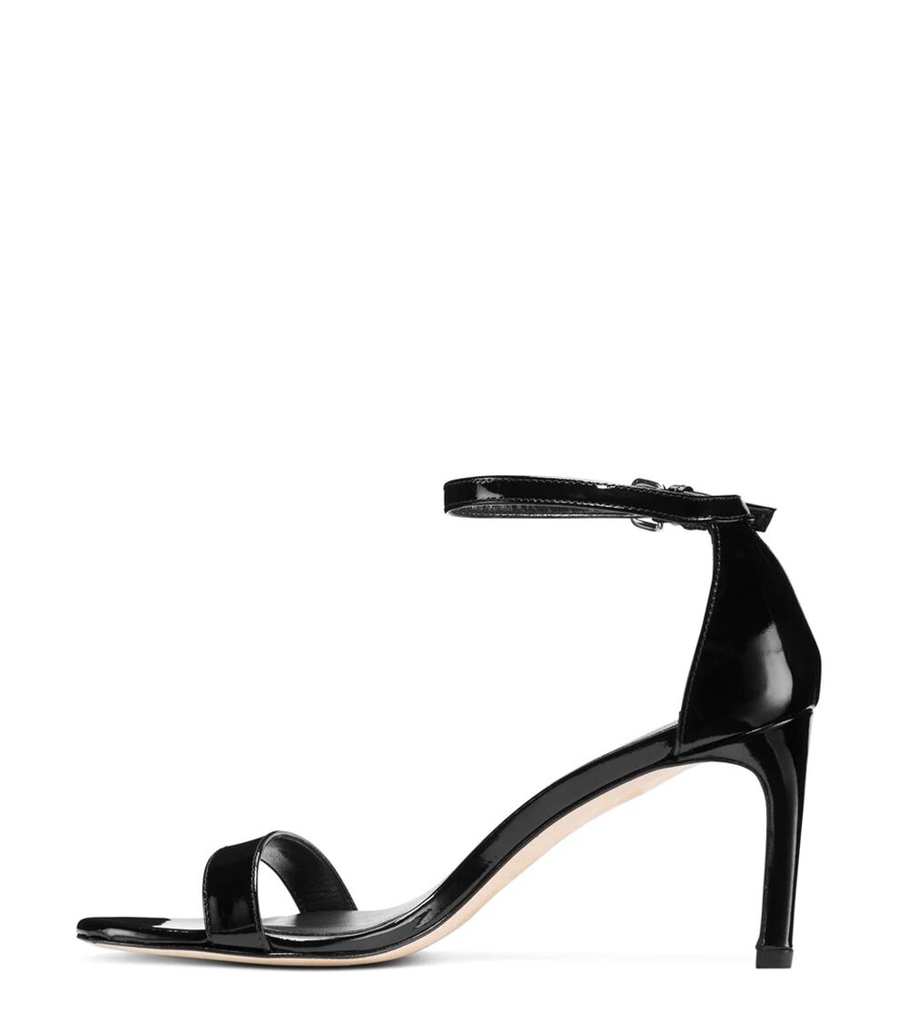 Stuart Weitzman NUNAKEDSTRAIGHT NEGRO S2867PATBLK