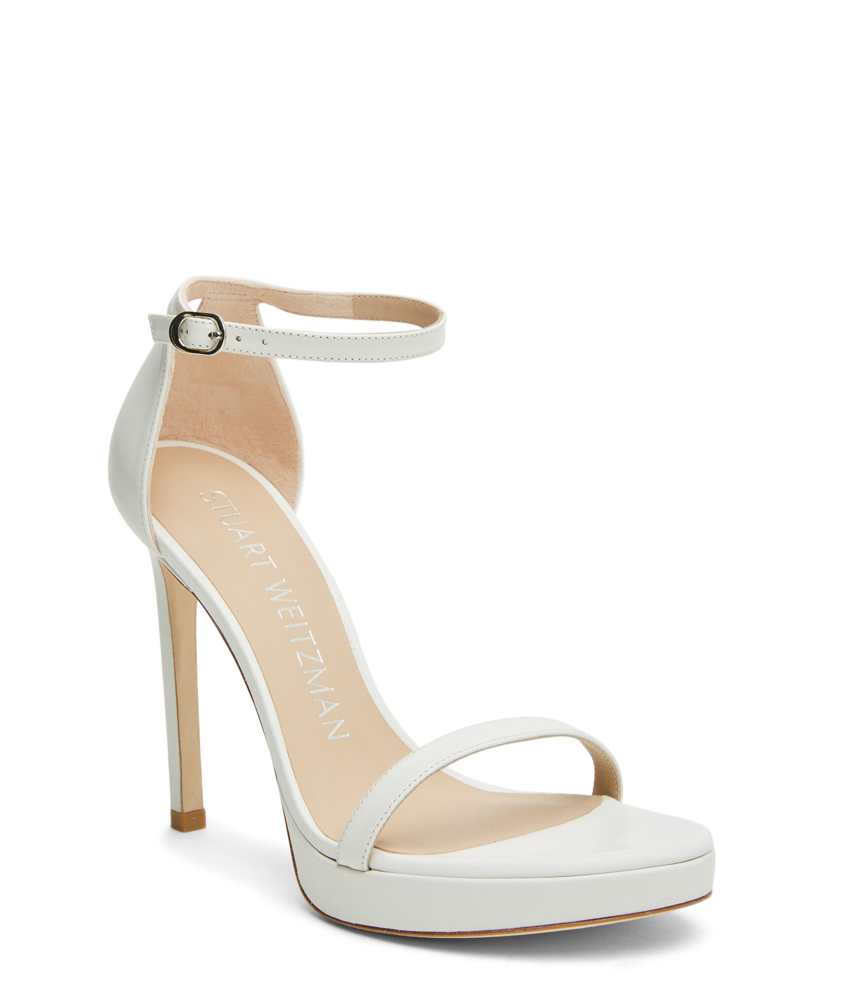 NUDIST DISCO in WHITE for Women Stuart Weitzman UK