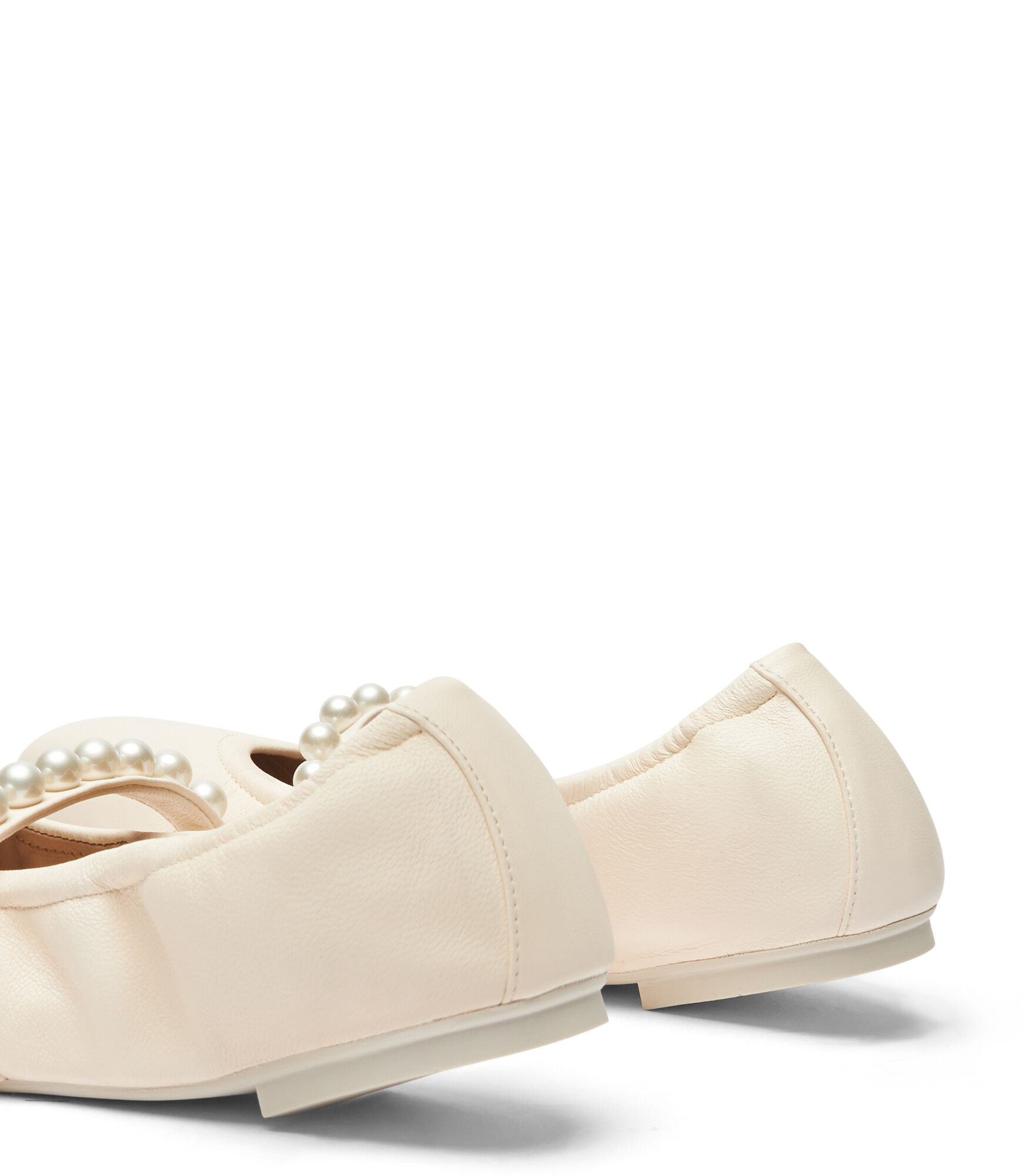 GOLDIE BALLET FLAT in SEASHELL for Women Stuart Weitzman UK