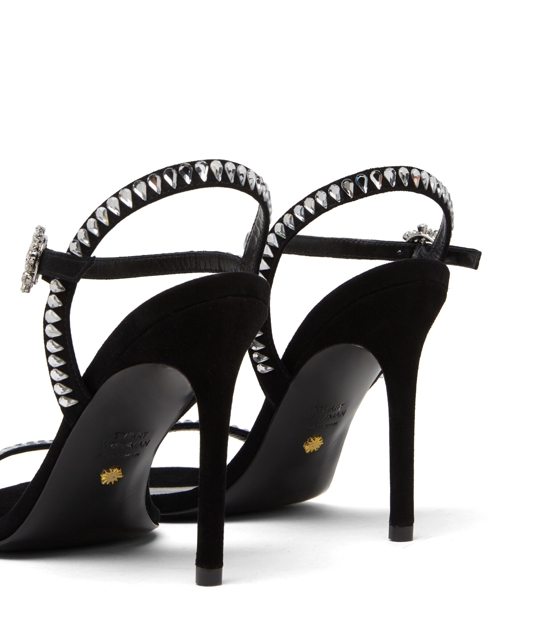 GEMCUT 100 SANDAL in BLACK for Women | Stuart Weitzman® UK