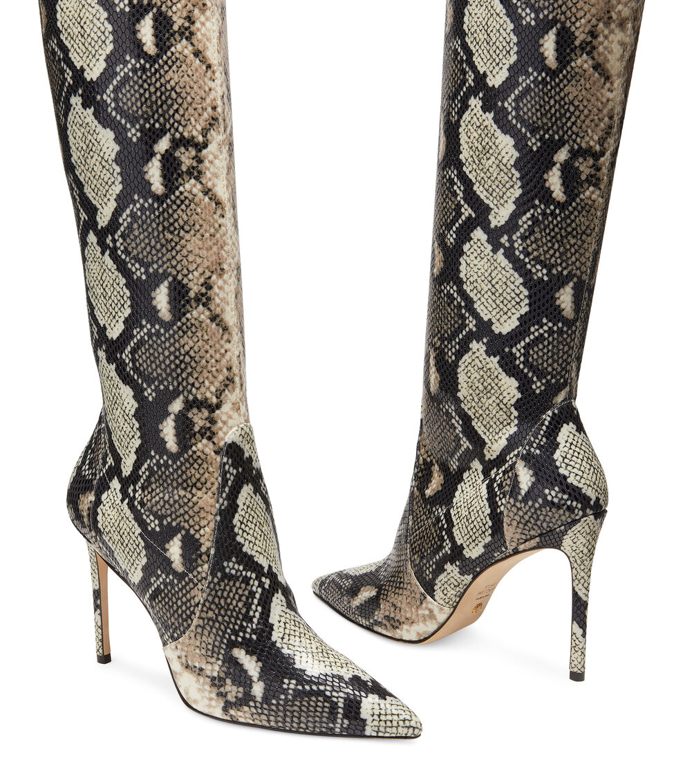 Stuart Weitzman ULTRASTUART 100 STRETCH BOOT NEW ROCCIA SG695PYSWCC