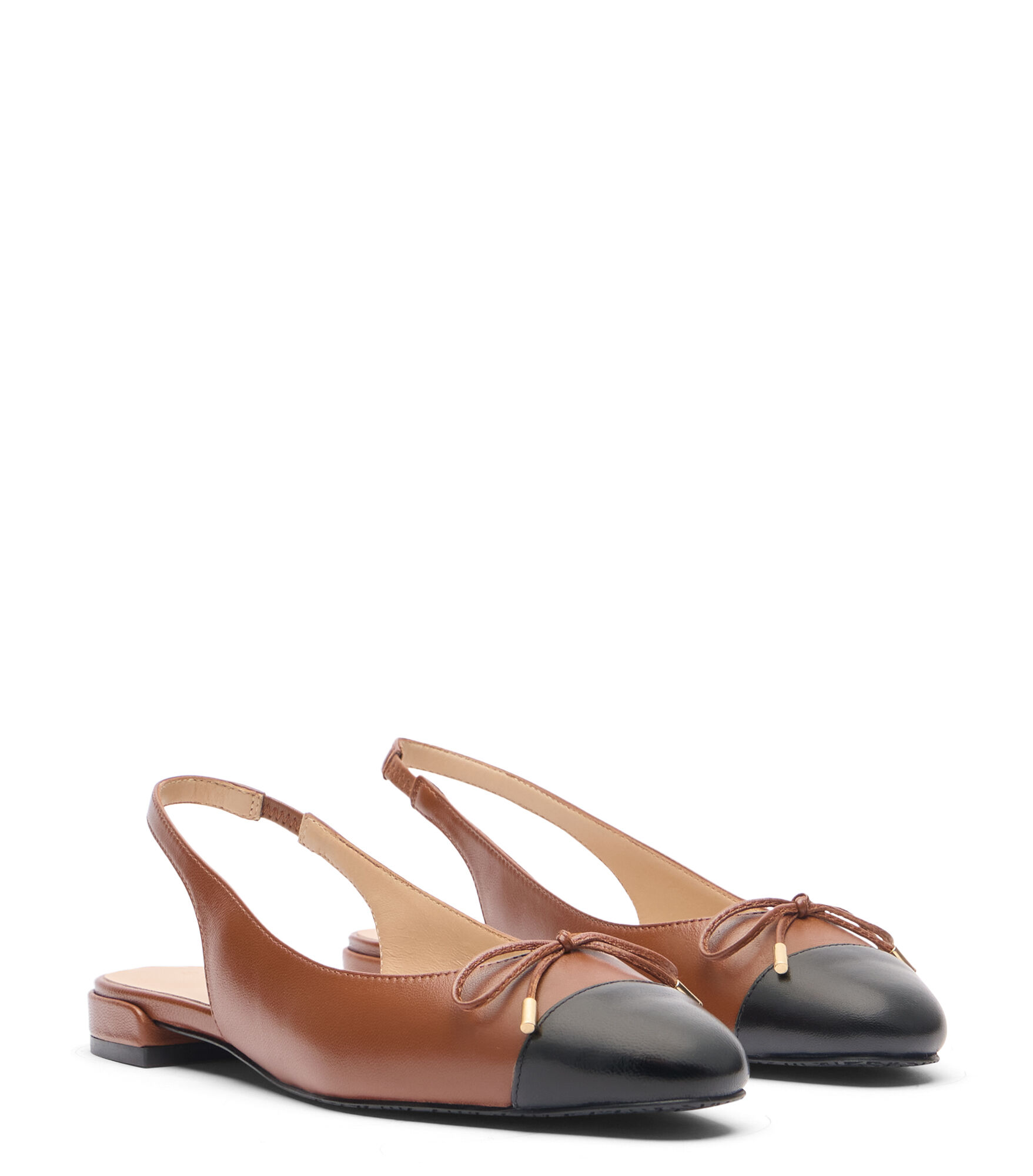 サンダル・ミュール Stuart Weitzman SS25 SLEEK BOW SLINGBACK FLAT (SJ593 XDO) Sleek Bow Slingback Flat | Stuart Weitzman | Stuart Weitzman