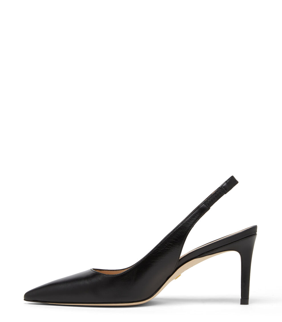 Stuart Weitzman STUART 75 SLINGBACK PUMP BLACK SD623SMOBLK