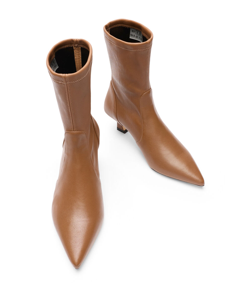 Stuart Weitzman VINNIE BOOTIE 50 TOASTED ALMOND SM579SRLQPI