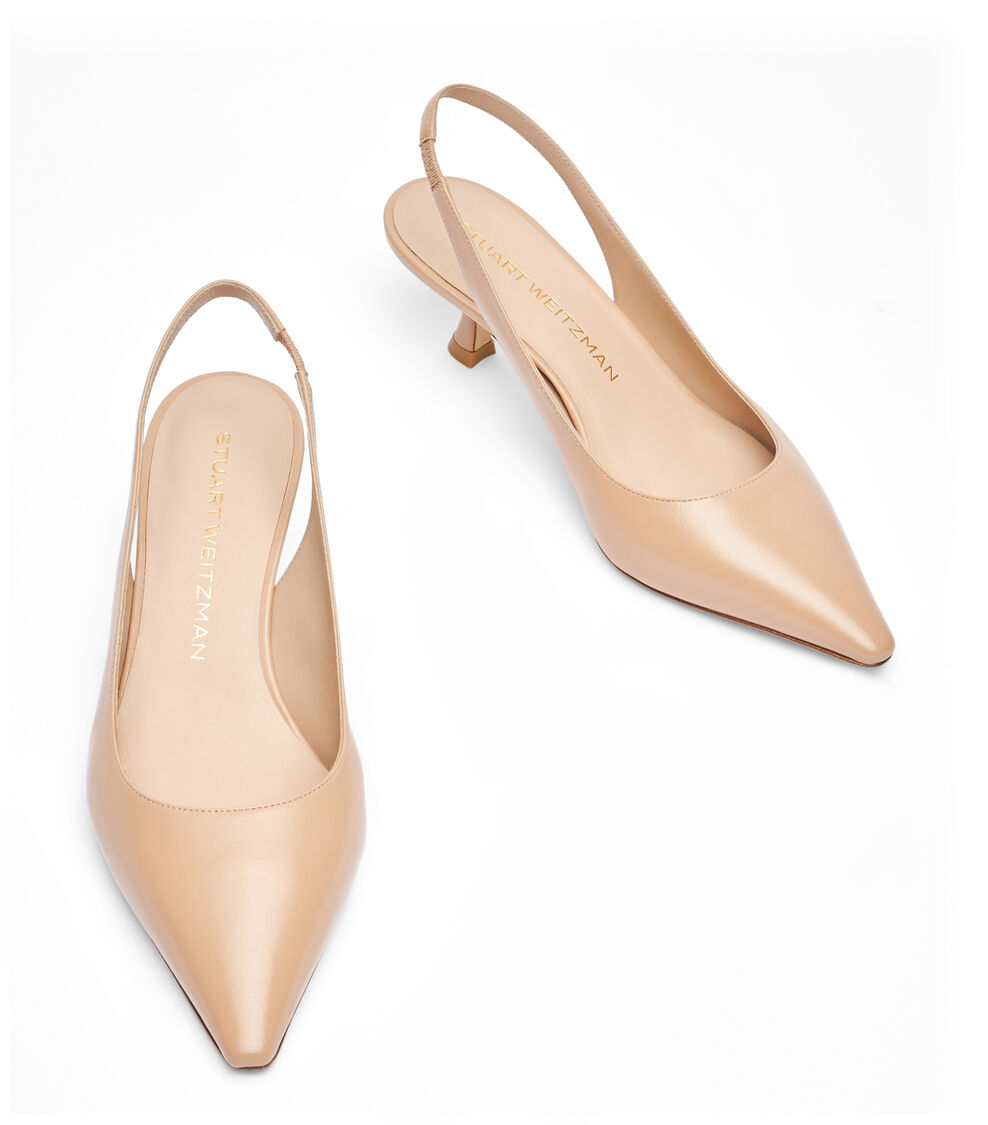Stuart Weitzman NAOMI 50 SLINGBACK Stuart Weitzman NAOMI 50 SLINGBACK ADOBE SI415HIEAJM