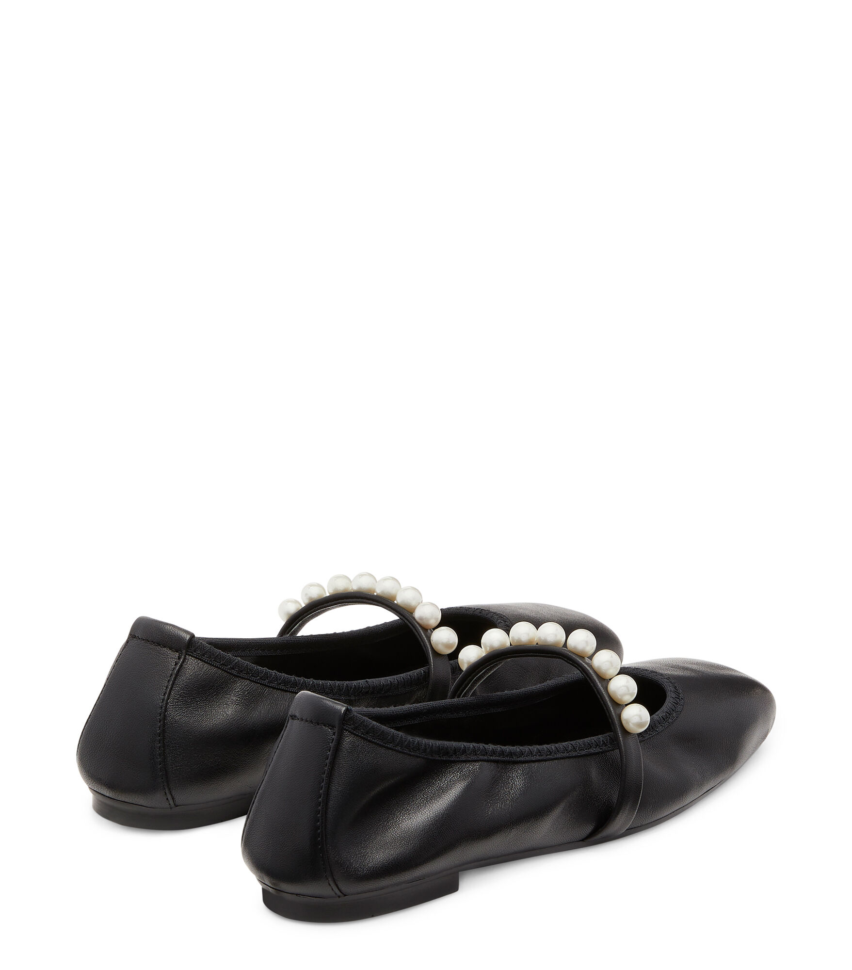 Stuart weitzman leather ballet outlet flats