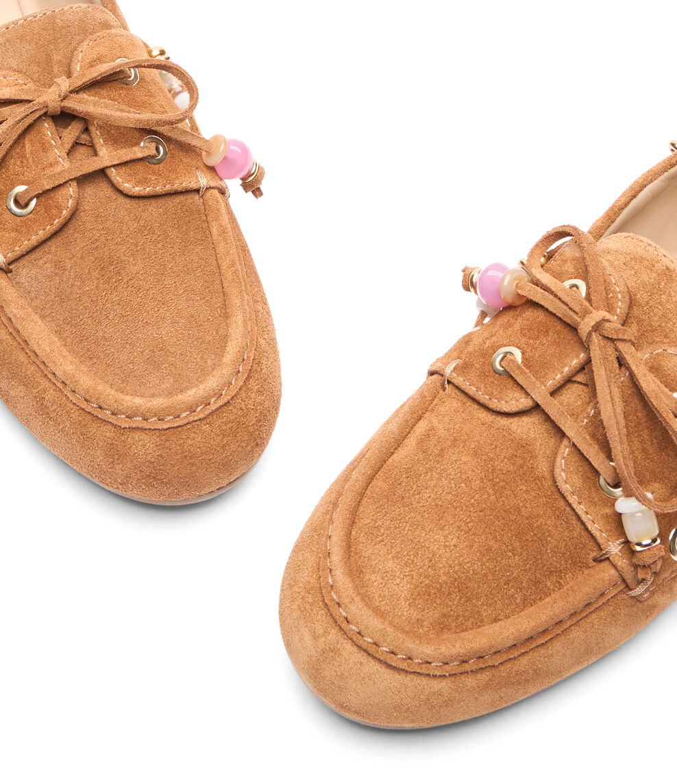 Stuart Weitzman MAJORCA TINSLEY MOCCASIN DOE SN685SPDDOE