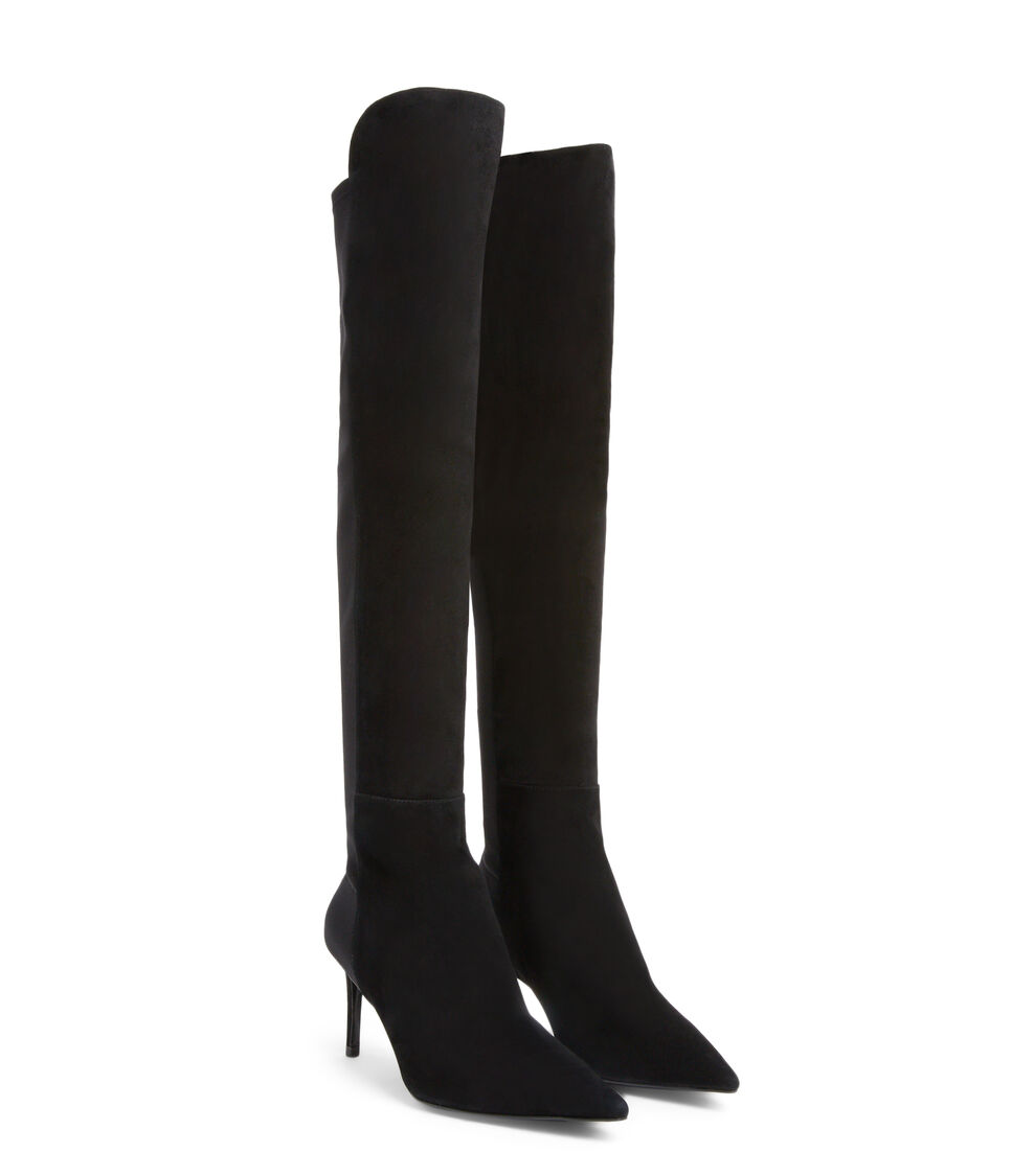 Stuart Weitzman 5050 STUART 75 BOOT BLACK SG251SRGBLK