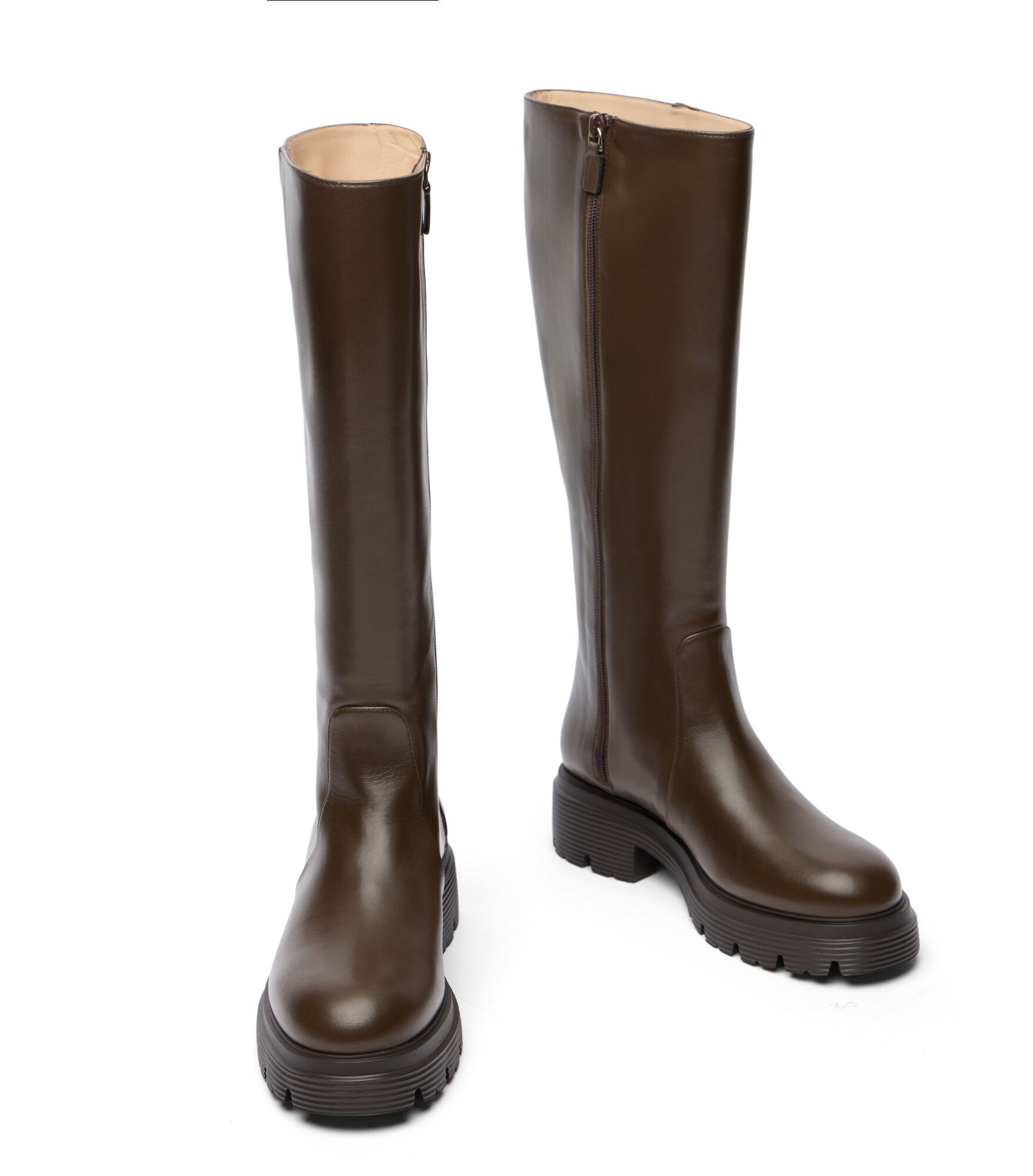 HUDSON LITE ZIP BOOT in WALNUT for Women | Stuart Weitzman®