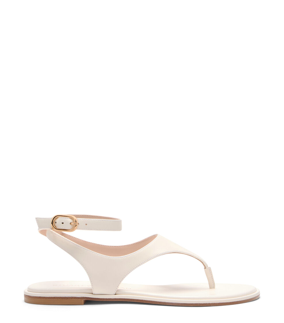 Stuart Weitzman MARLEY SANDAL CREAM SN654LARCRM