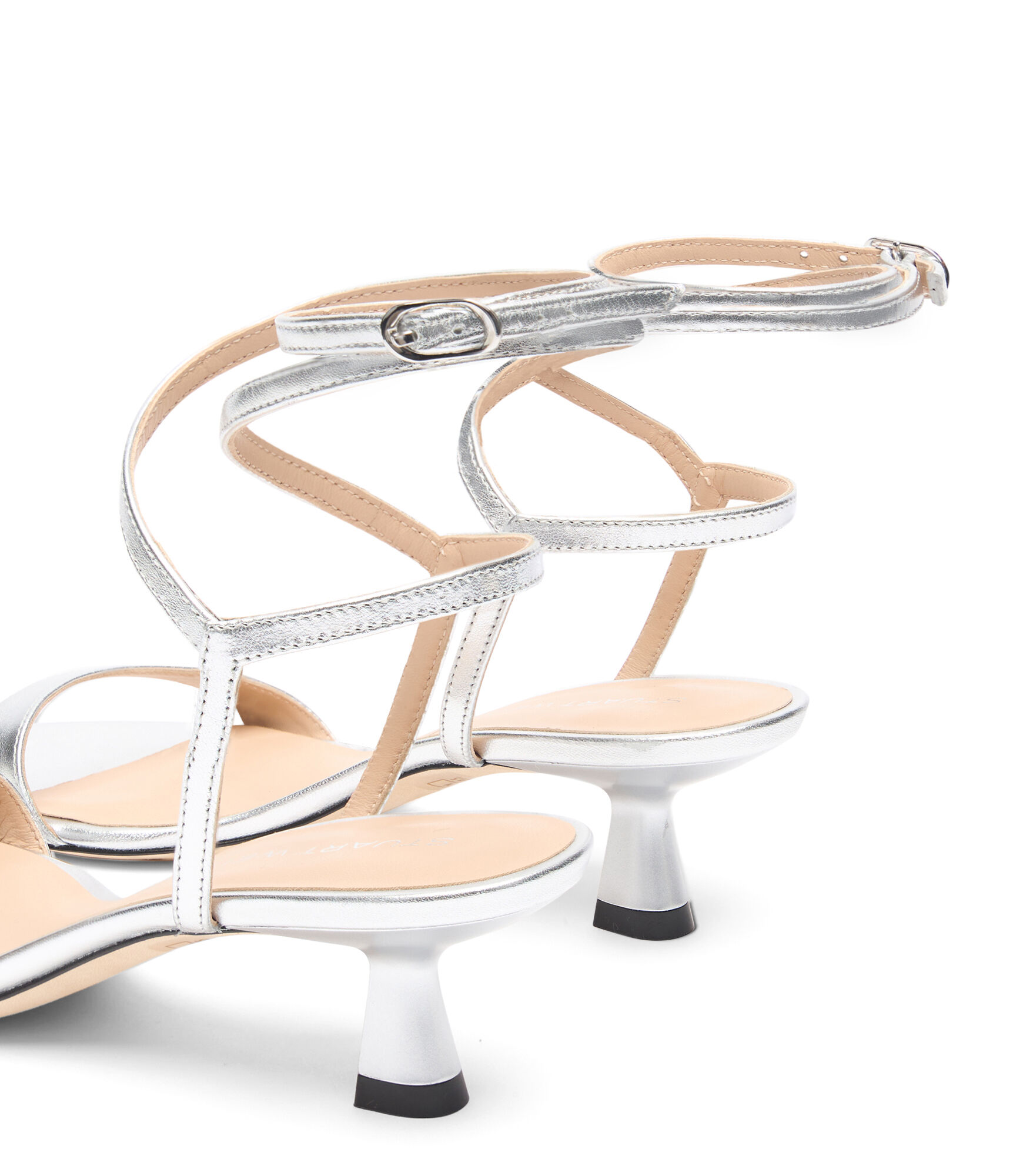 NUDIST WRAP 50 in SILVER for Women | Stuart Weitzman®