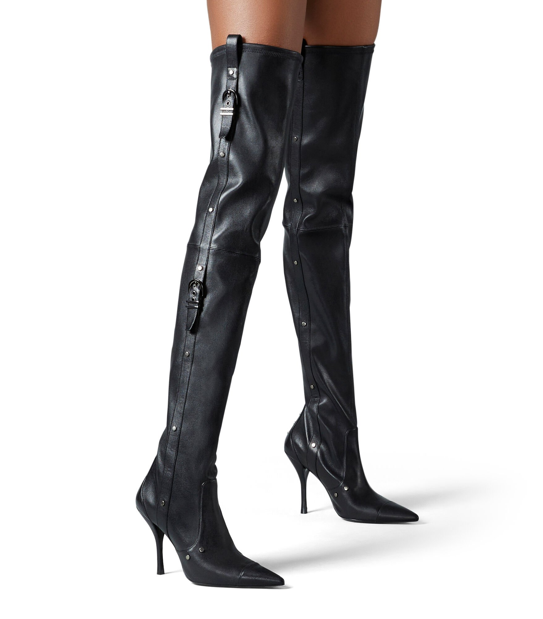 ULTRASTUART MAVERICK 100 STRETCH BOOT in BLACK for Women Stuart