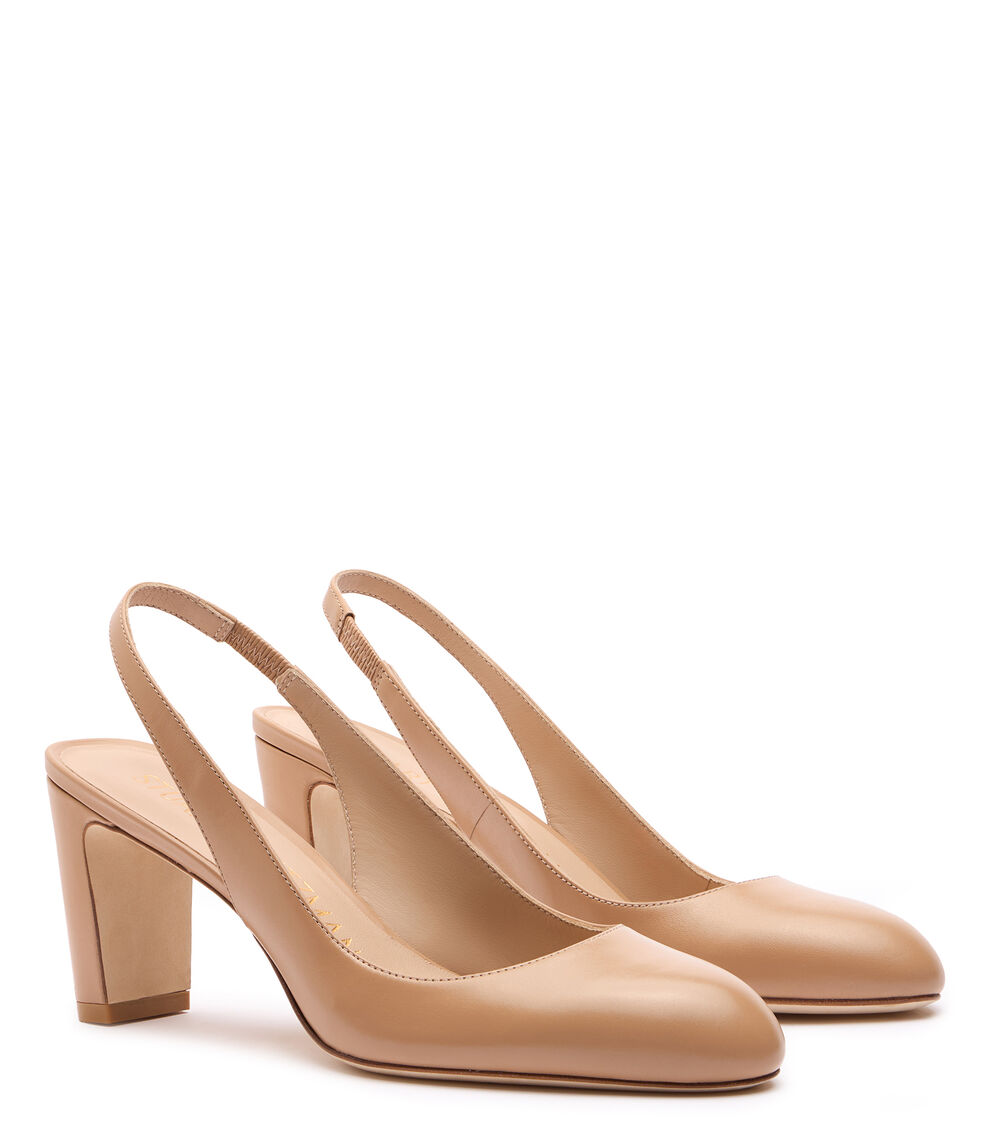 Stuart Weitzman VIDA 75 SLINGBACK ADOBE SG866SMOAJM