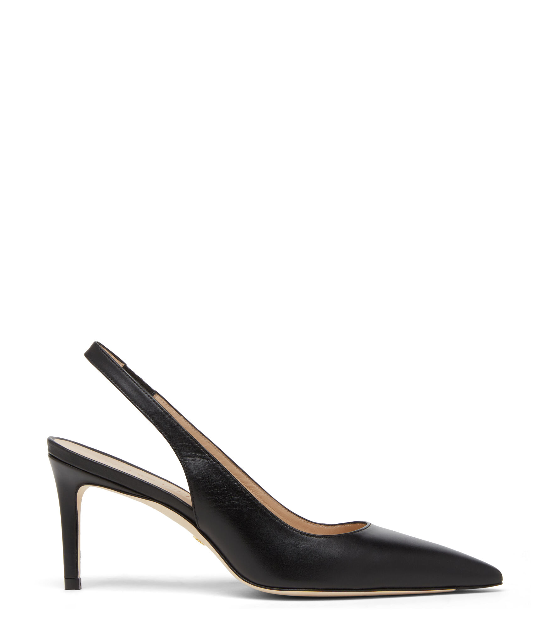 STUART 75 SLINGBACK PUMP in BLACK for Women Stuart Weitzman