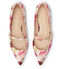 Stuart Weitzman EMILIA MARY JANE FLAT PINK MULTI SI799FLJLRD