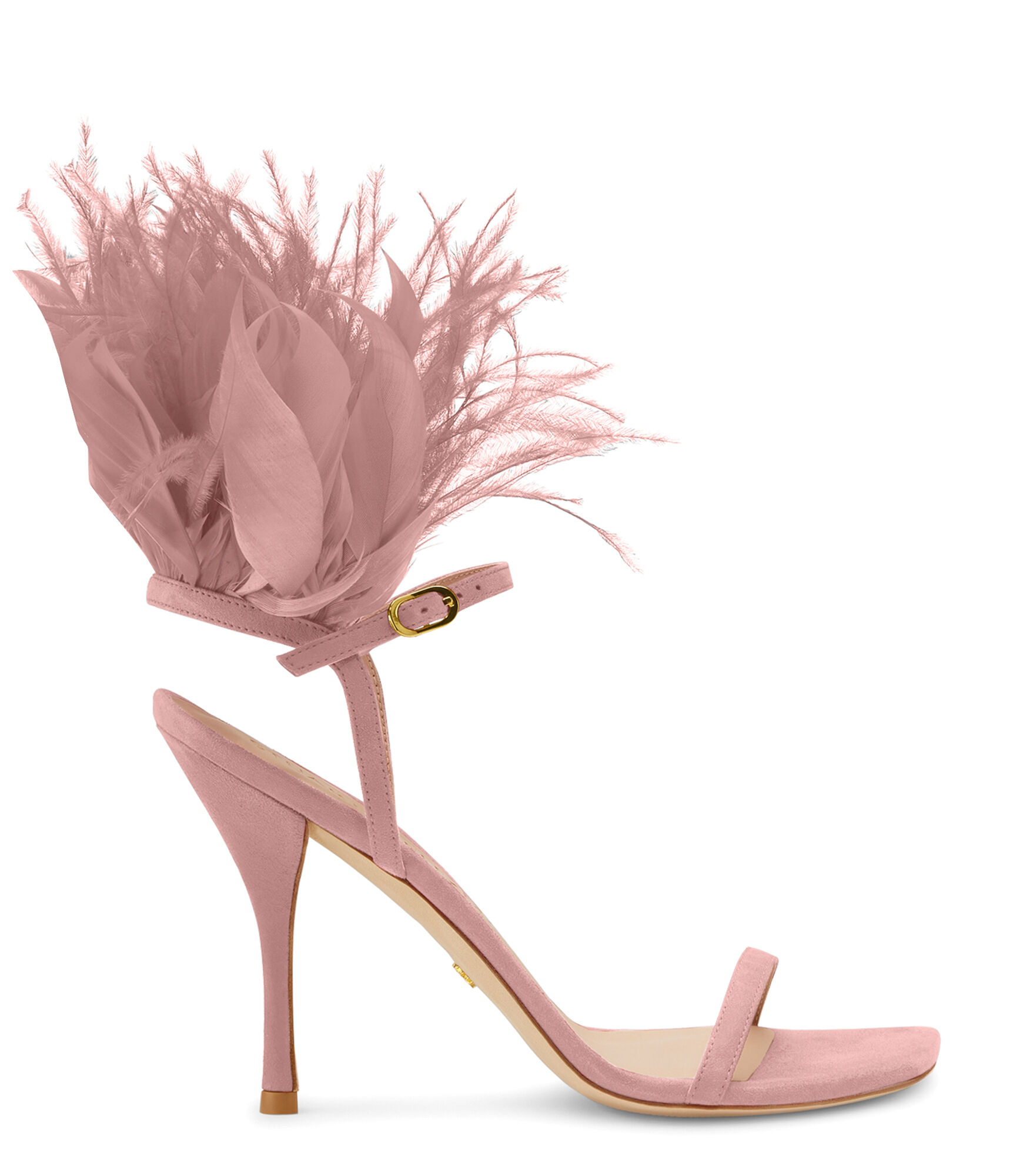 PLUME 100 SANDAL, Last chance, POUDRÉ, DAIM - Stuart Weitzman - Modalova