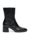 Stuart Weitzman ESSENTIALIST ZIP 60 BLACK SL366SMOBLK