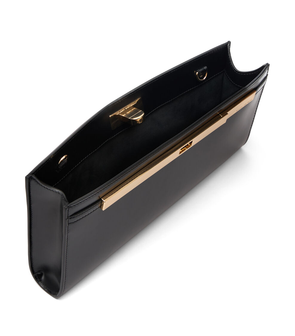 Stuart Weitzman POSH CLUTCH BLACK SK249SOXBLK