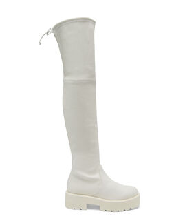 Stuart Weitzman LOWLAND ULTRALIFT OVER-THE-KNEE BOOT WHITE S6059SRLTQN