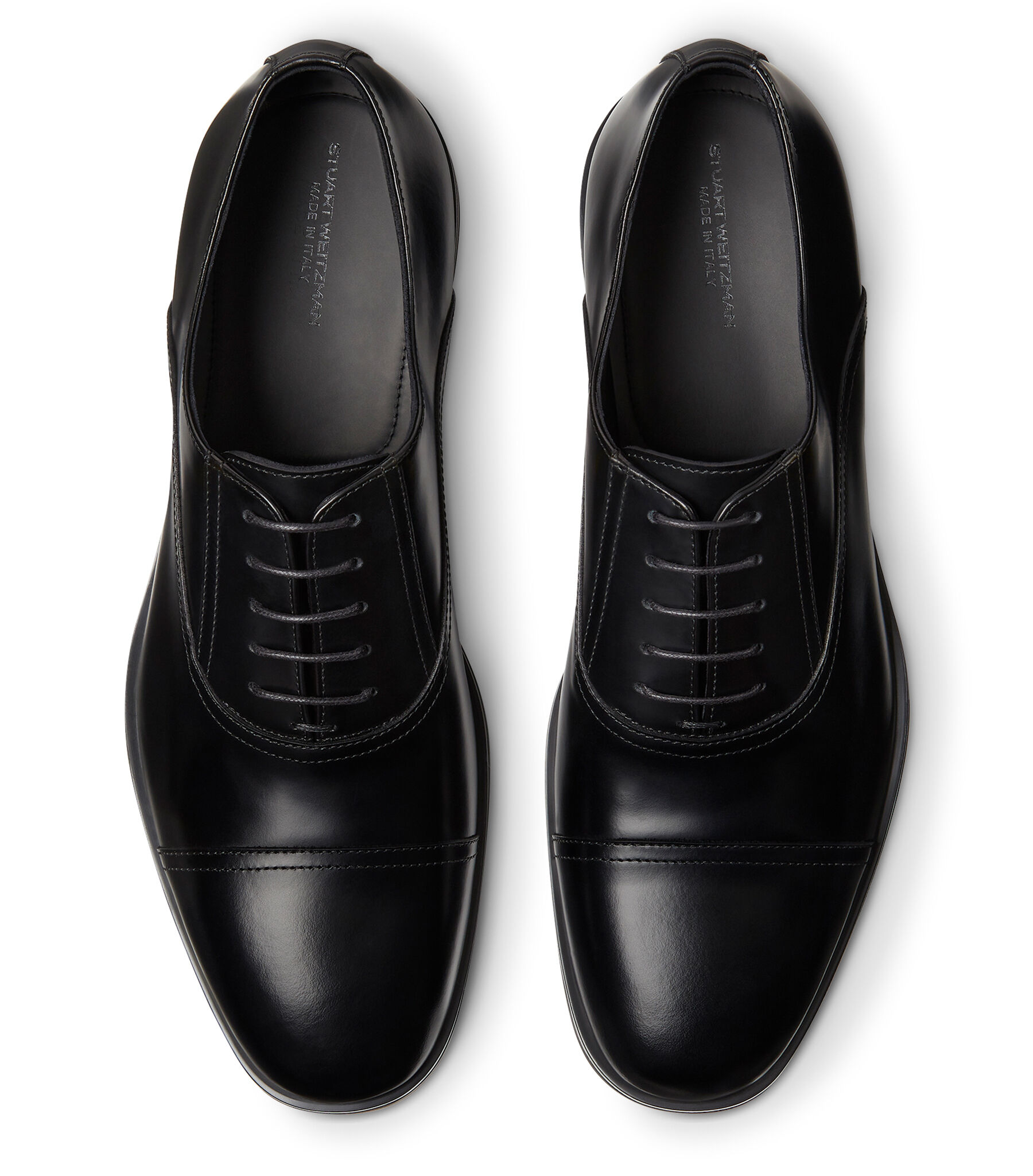 SW CLUB CLASSIC OXFORD in BLACK for Women Stuart Weitzman