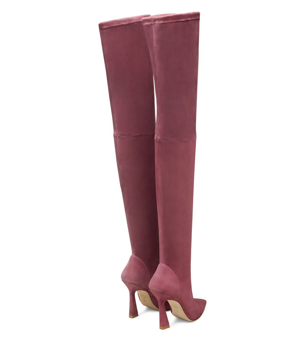 Stuart Weitzman ULTRAVINNIE BOOT 100 DUSTY BERRY SM574SUSYGT