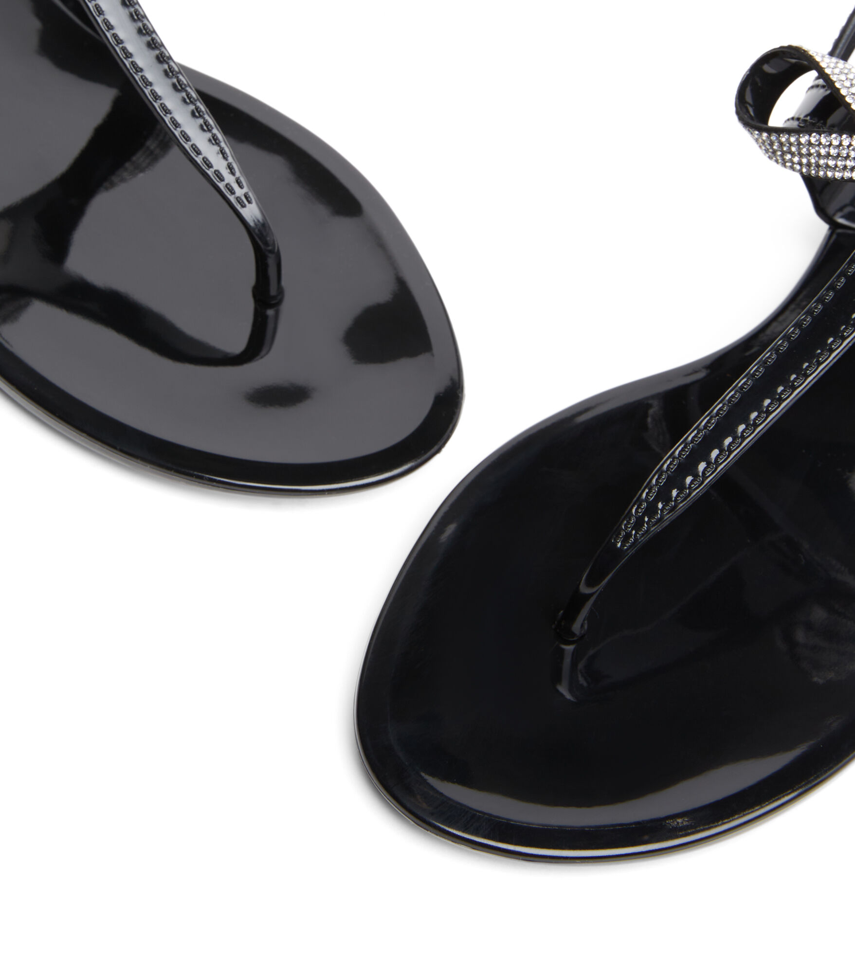 jelly bow sandals