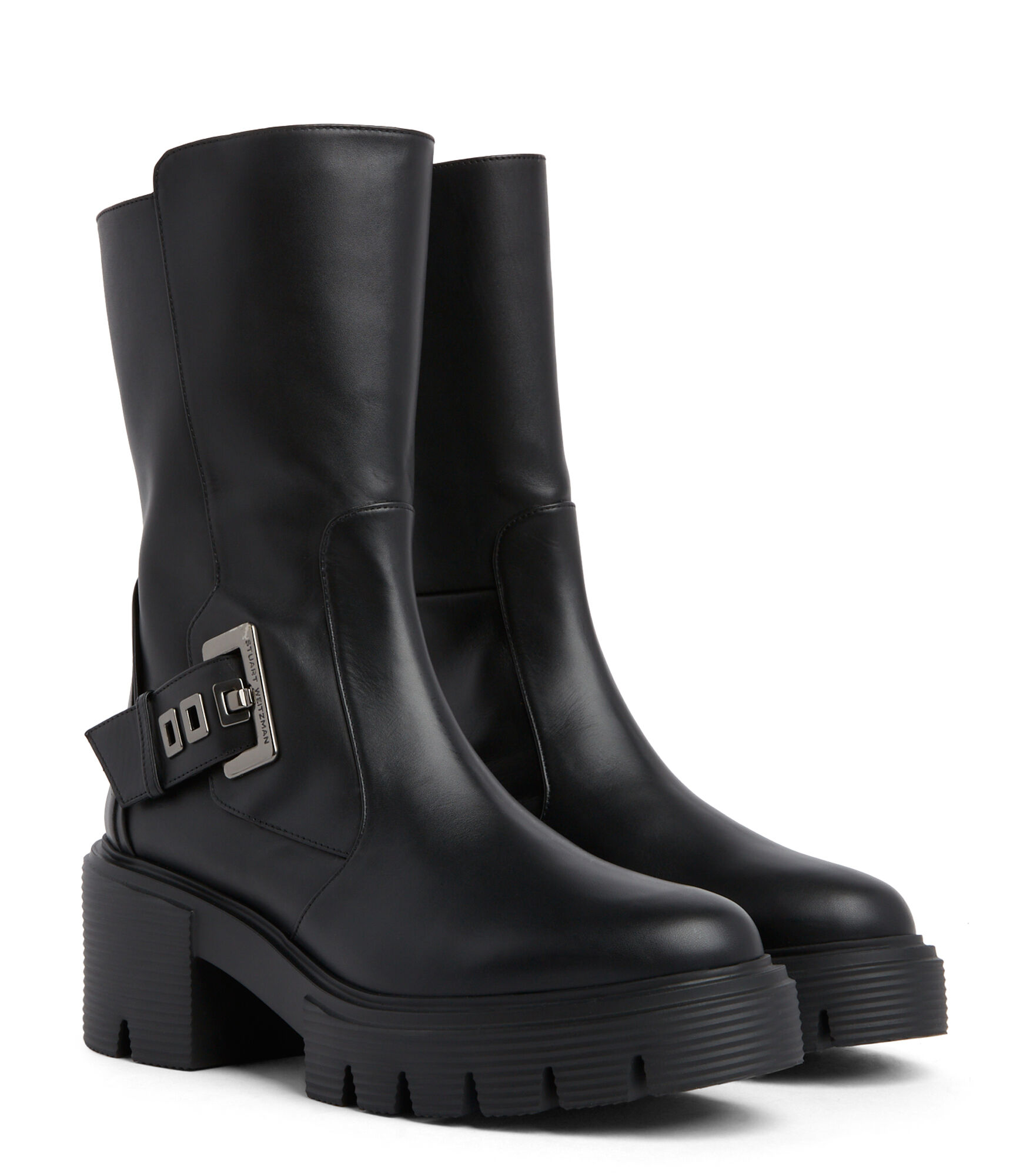 Stuart weitzman black bootie new arrivals
