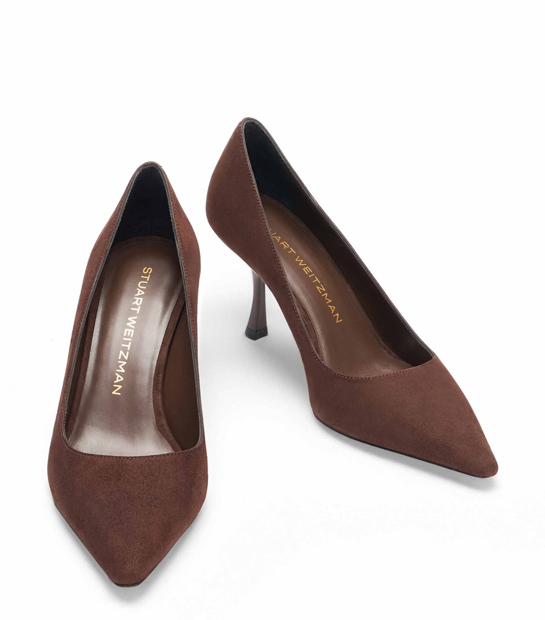Stuart weitzman suede pumps 2025