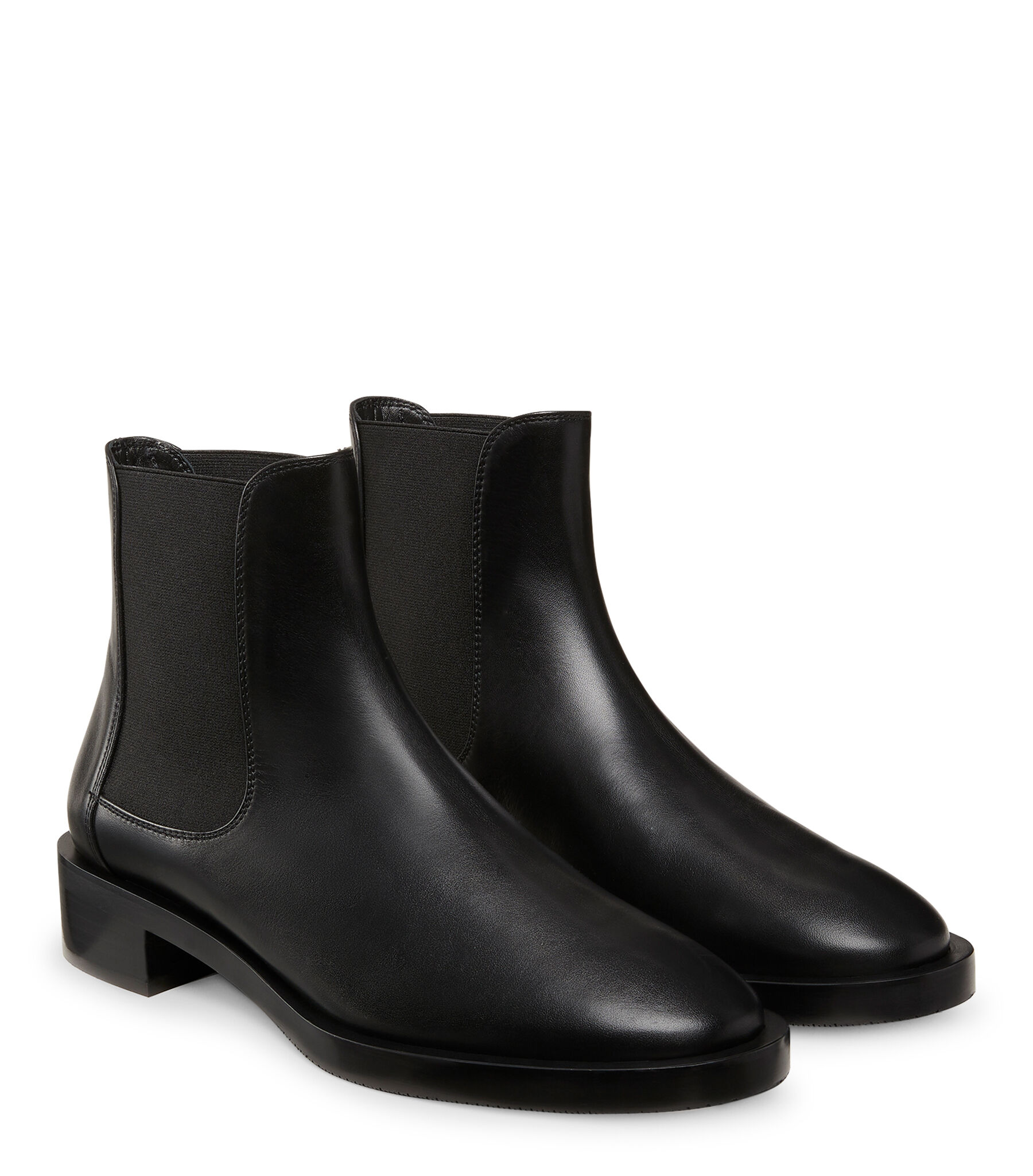 SONDRA SLEEK CHELSEA BOOTIE in BLACK for Women Stuart Weitzman