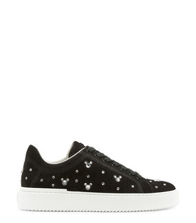 Stuart Weitzman DISNEY X SW RYAN LOW-TOP SNEAKER​ Black SC863SUYBCL