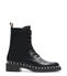 Stuart Weitzman REVERIE LACE-UP BOOTIE SCHWARZ SK037SMOBLK