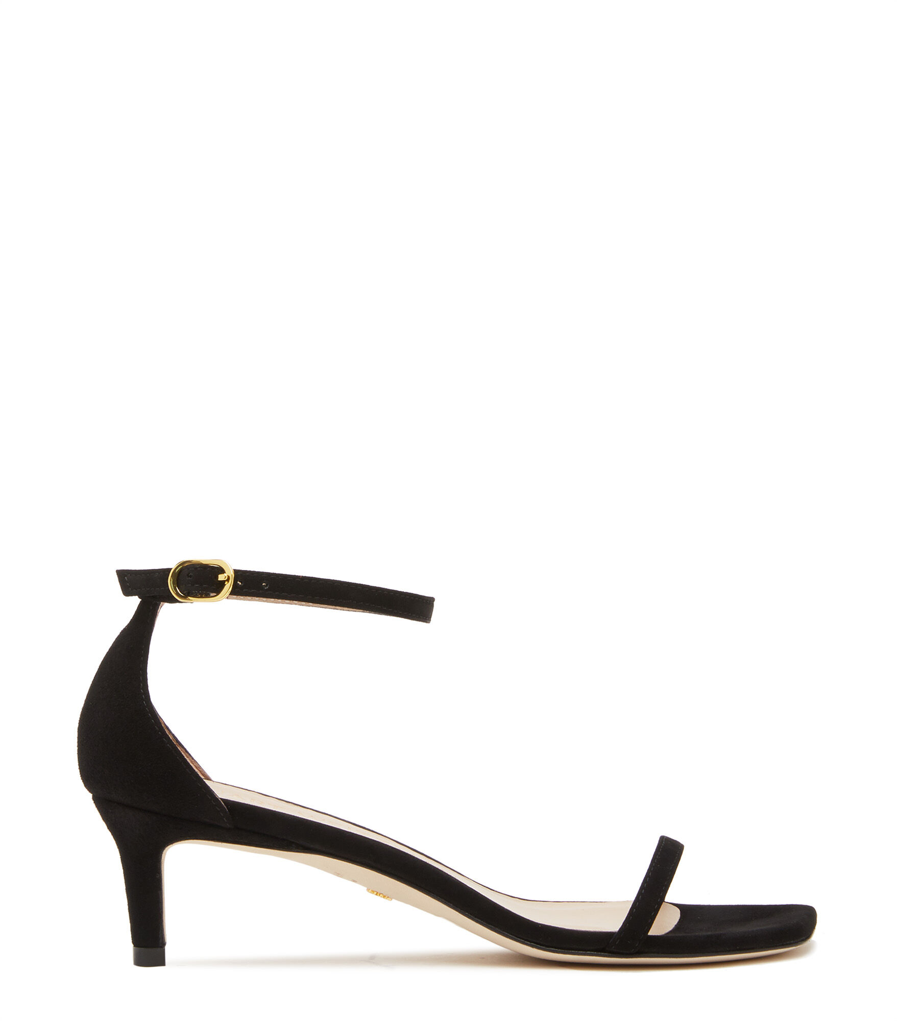 Stuart weitzman black nudist new arrivals sandal