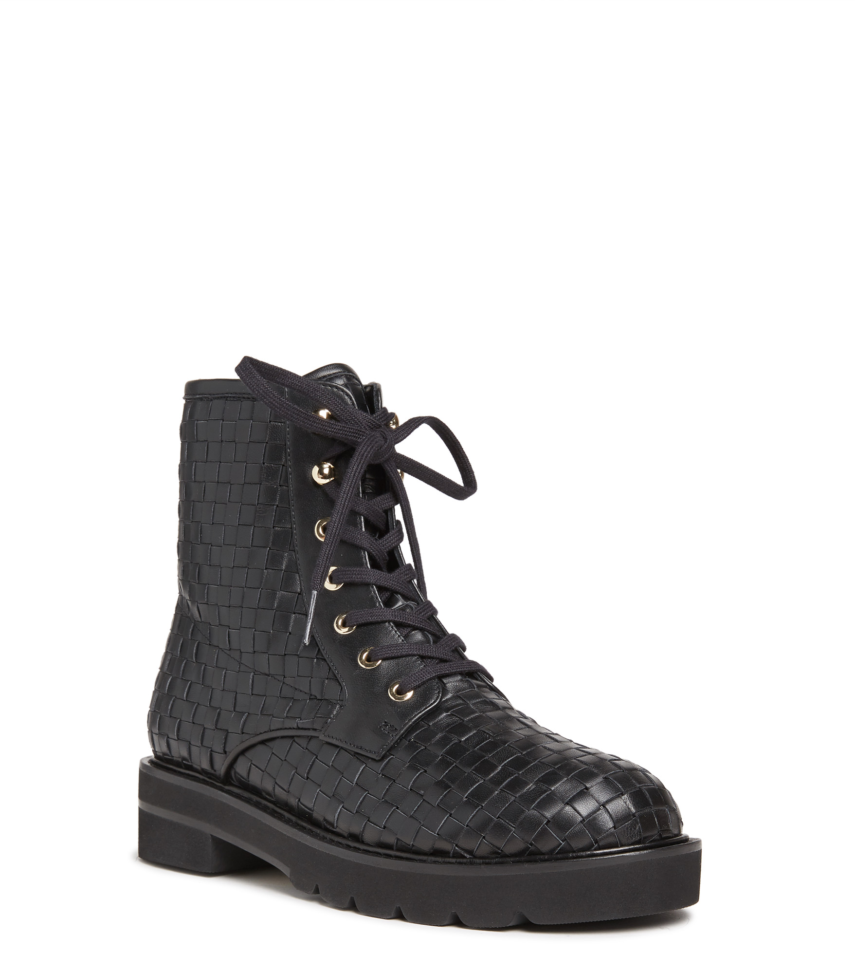 Stuart Weitzman Mila Lift Woven - Mujer  Negro 37 
