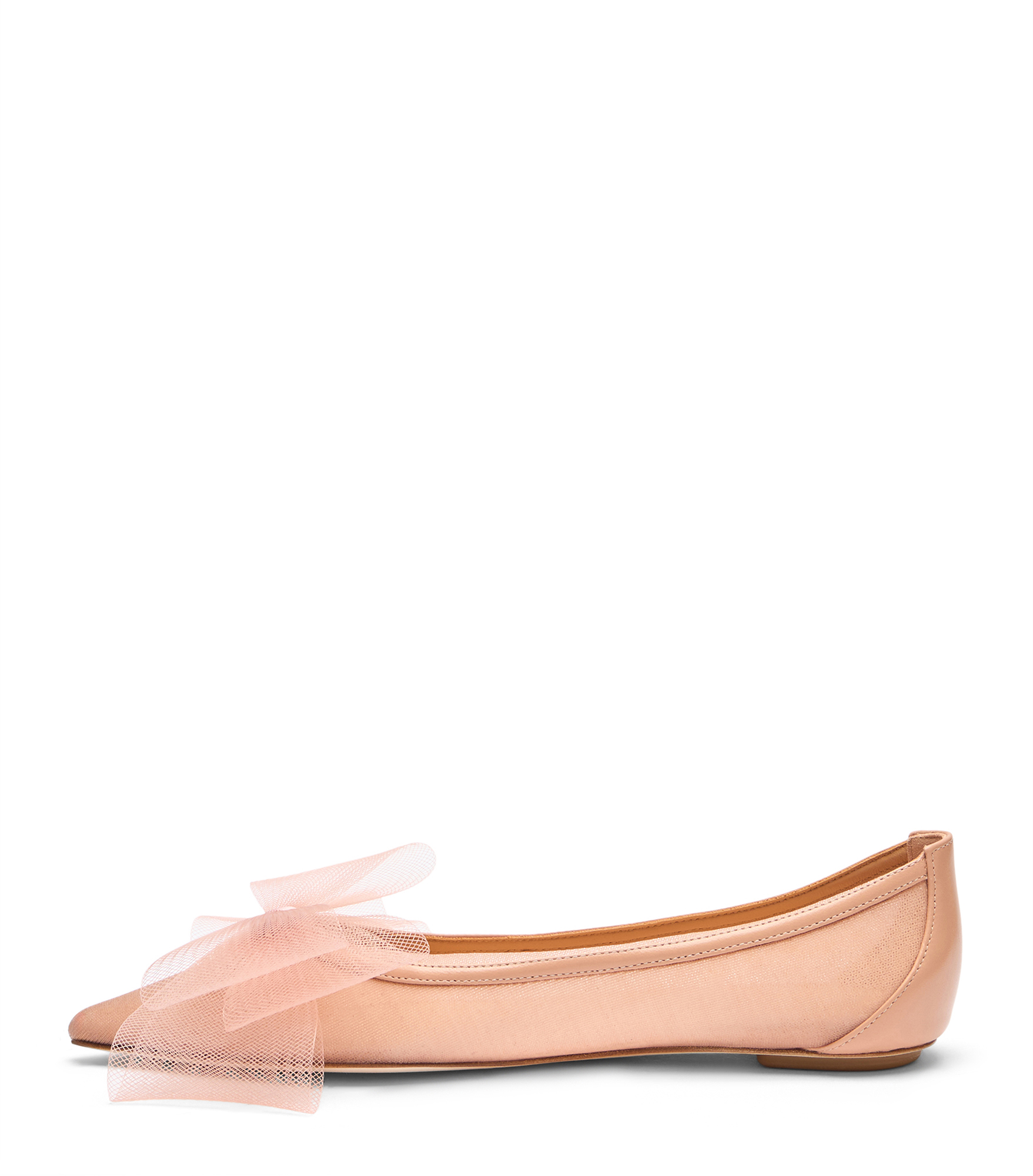  Stuart Weitzman Blushing Bow Flat - Frau  Ingwer 39.5 