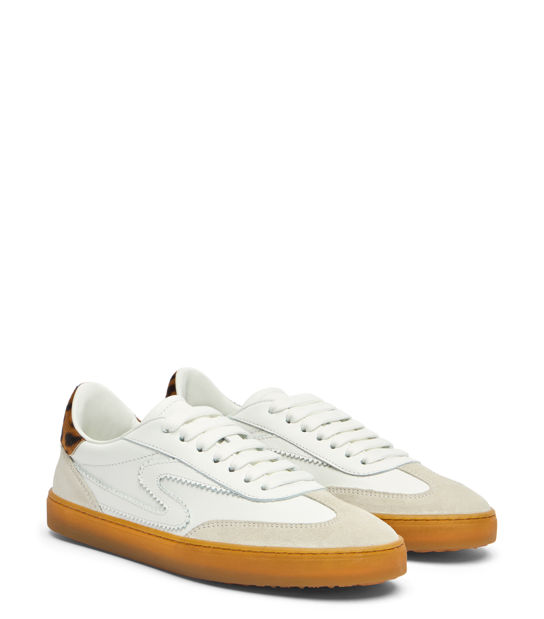  Stuart Weitzman Sw Runaround Sneaker - Woman  Cobblestone/white/classic 35 