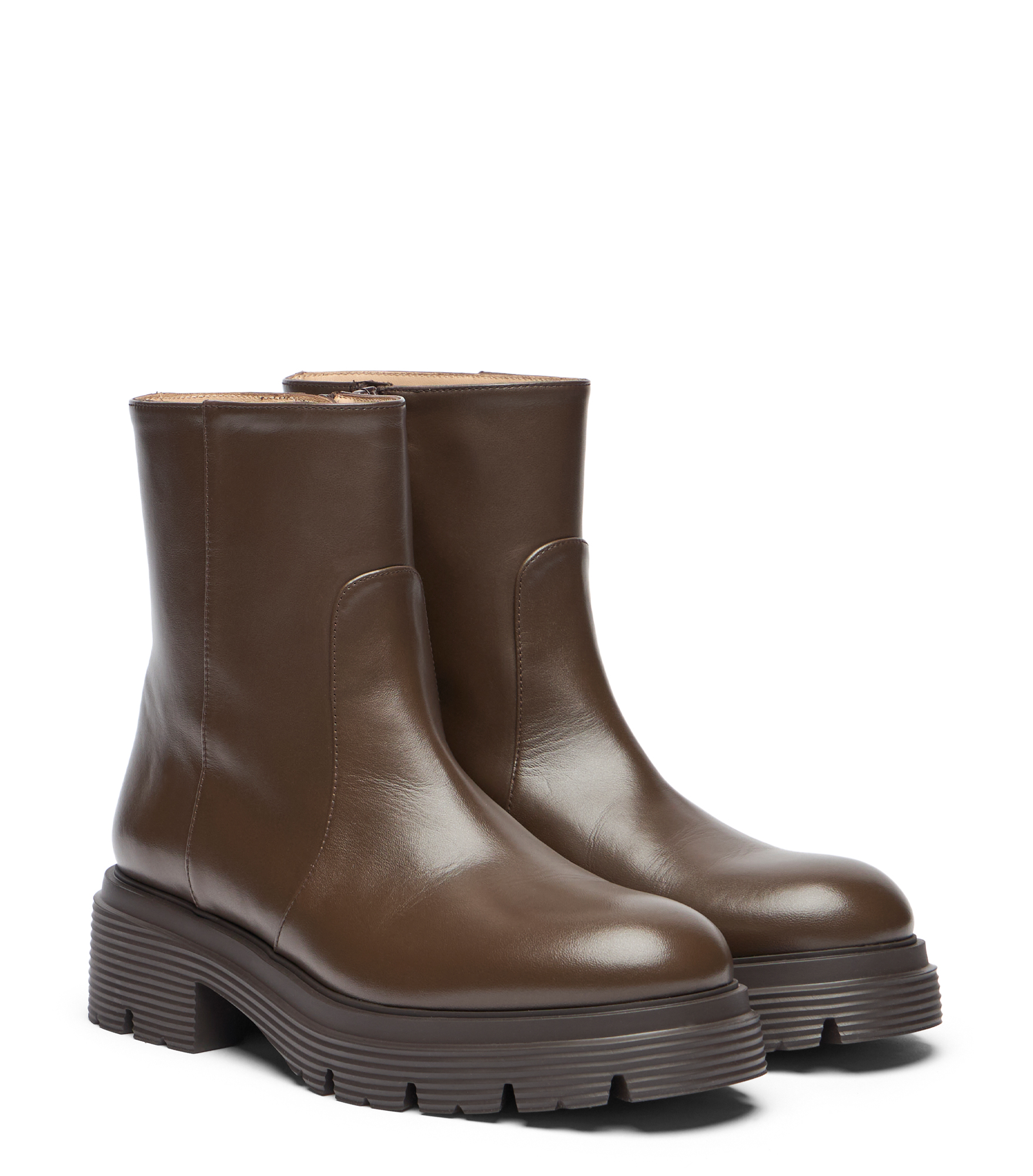  Stuart Weitzman Hudson Lite Zip Bootie - Frau  Walnut 35 