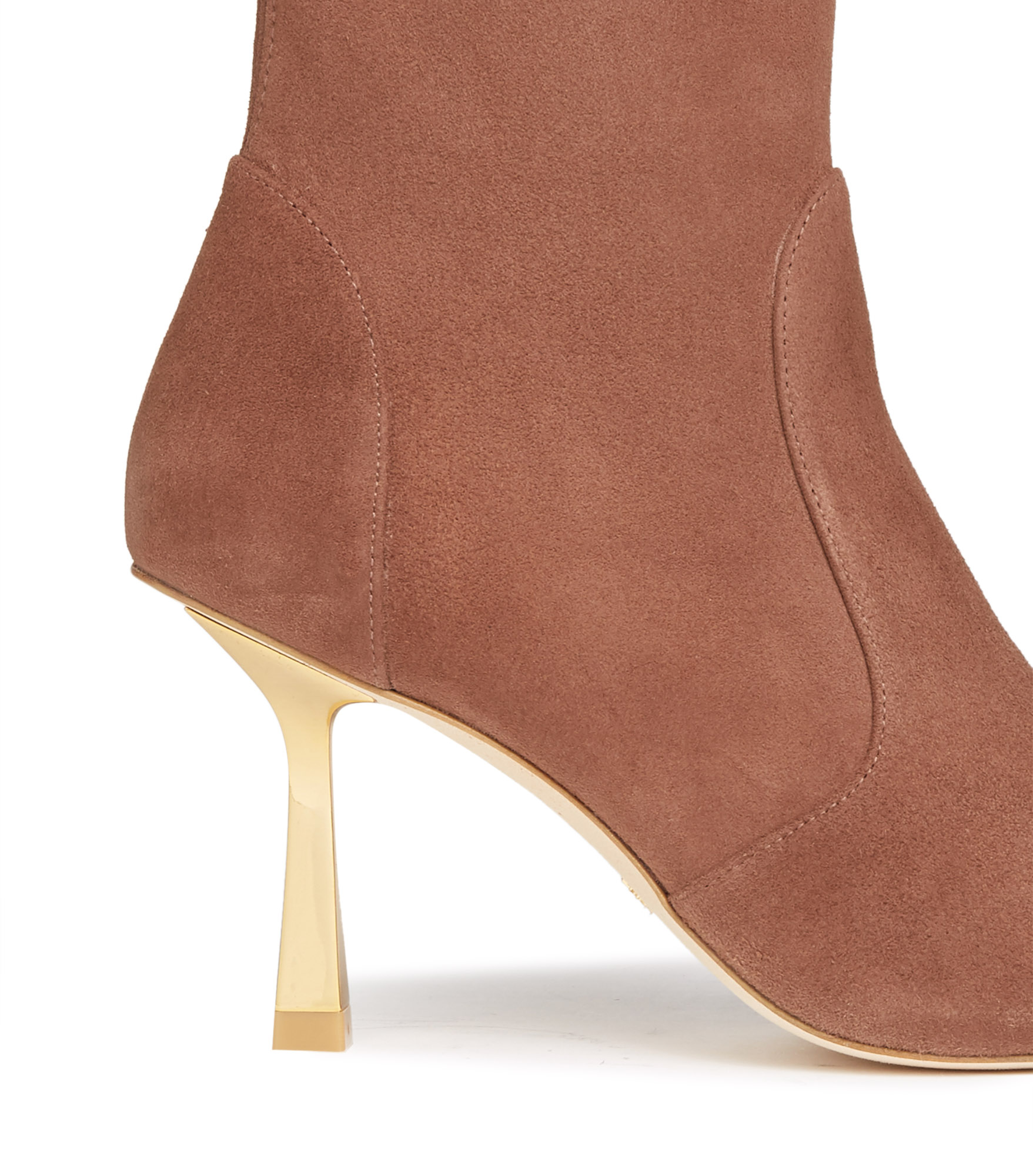 stuart weitzman cone heel bootie