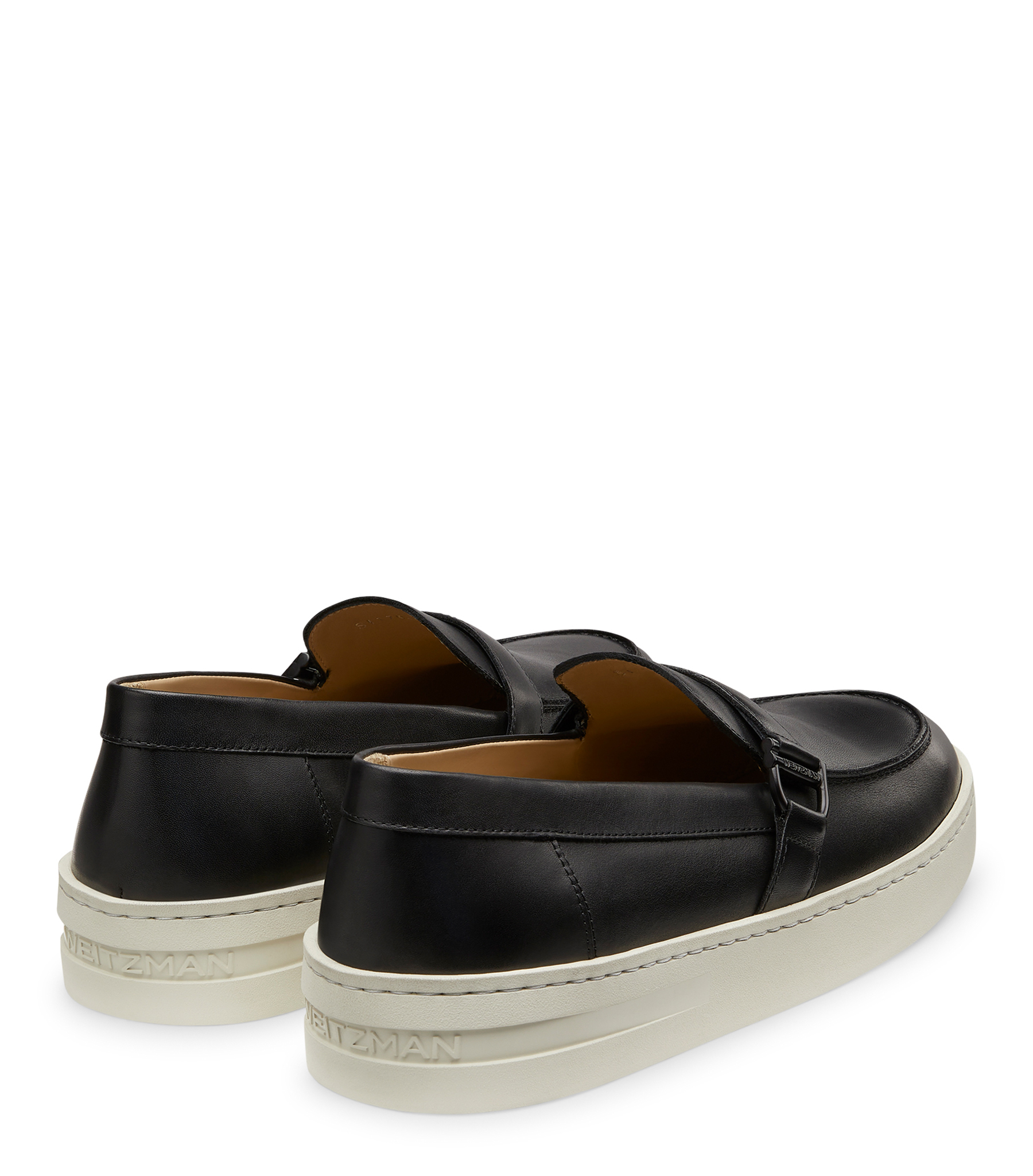 Stuart Weitzman Hamptons Buckle Loafer - Mann  Schwarz 44.5 