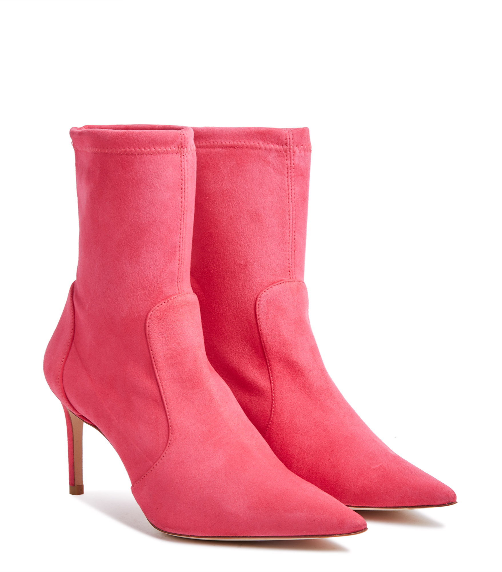 Stuart Weitzman Stuart 85 Stretch Bootie - Frau  Hot Pink 38.5 