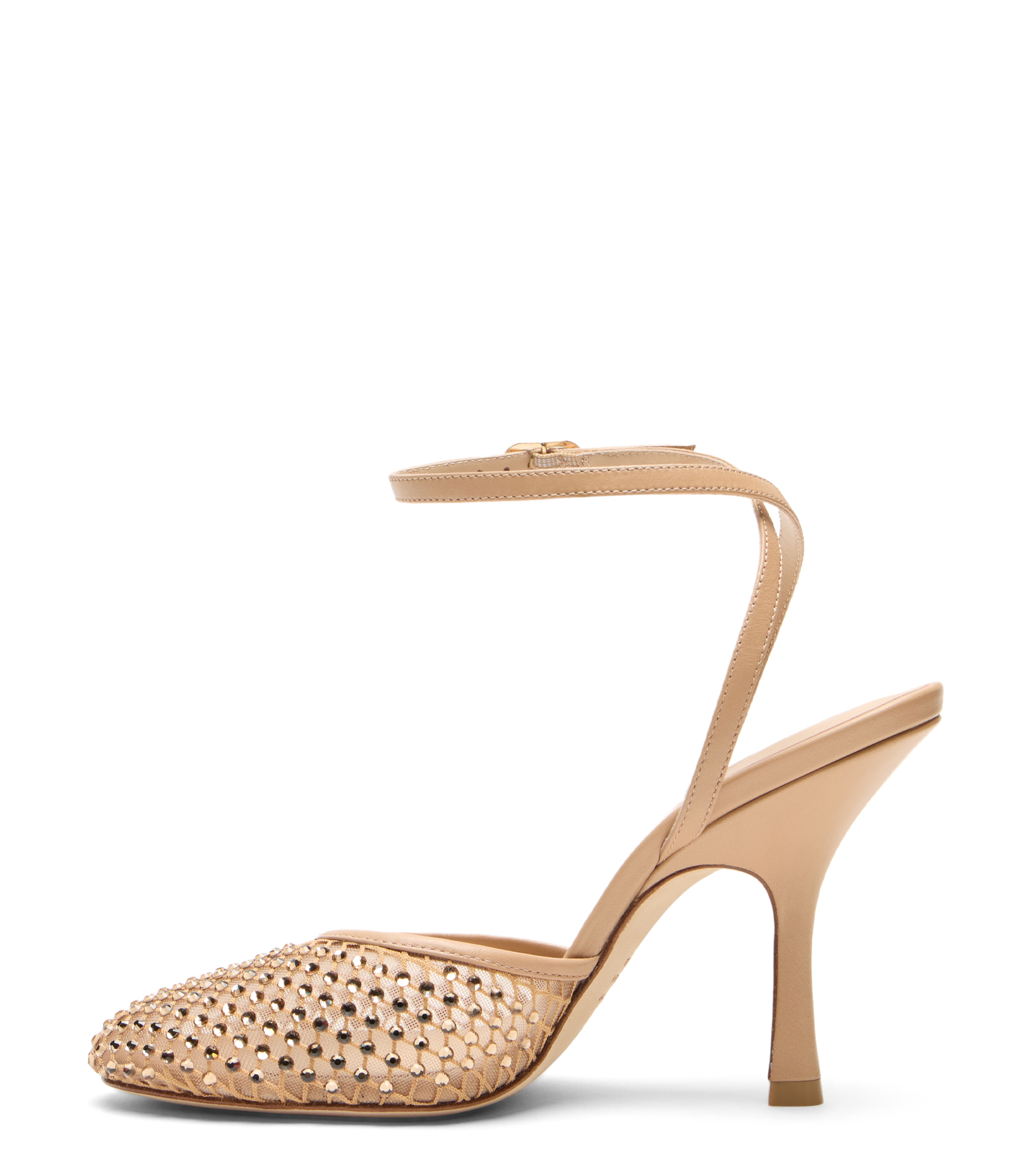  Stuart Weitzman Bareitall Shine Pump 100 - Woman Pumps Adobe 41 