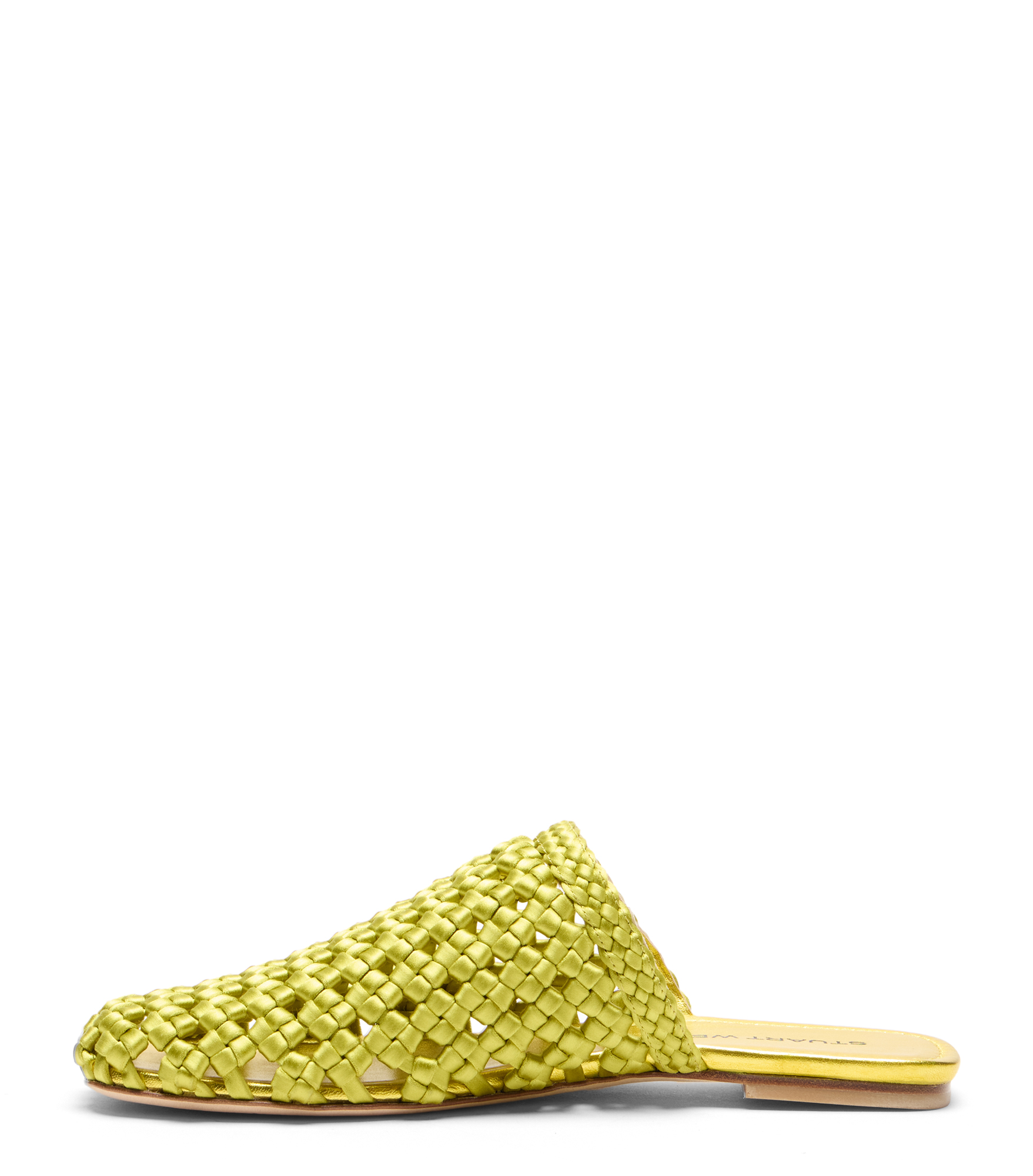  Stuart Weitzman Marina Mule - Woman Sandals Ocre/citrine 37.5 