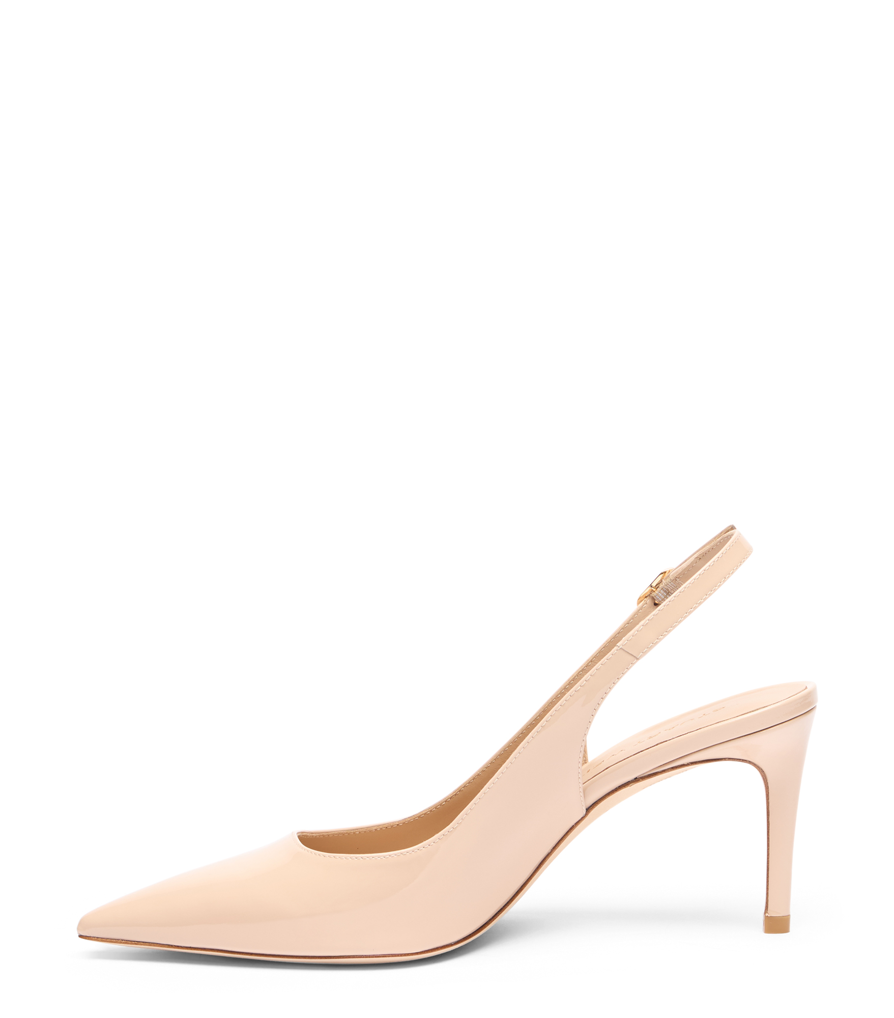 Stuart Weitzman Stuart Power Slingback 75 - Woman Slingback Barely Beige 39.5 